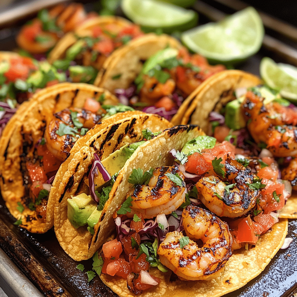 Delicious Grilled Shrimp Tacos Recipe You'll Love 1 Featured Image