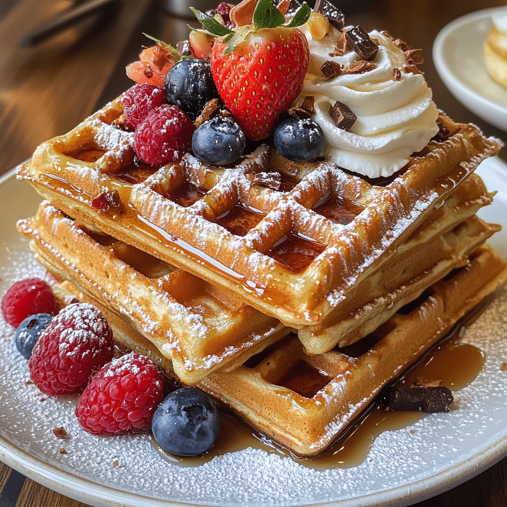Irresistibly Fluffy Belgian Waffles in Under 30 Minutes 7 Fluffy Buttermilk Waffles