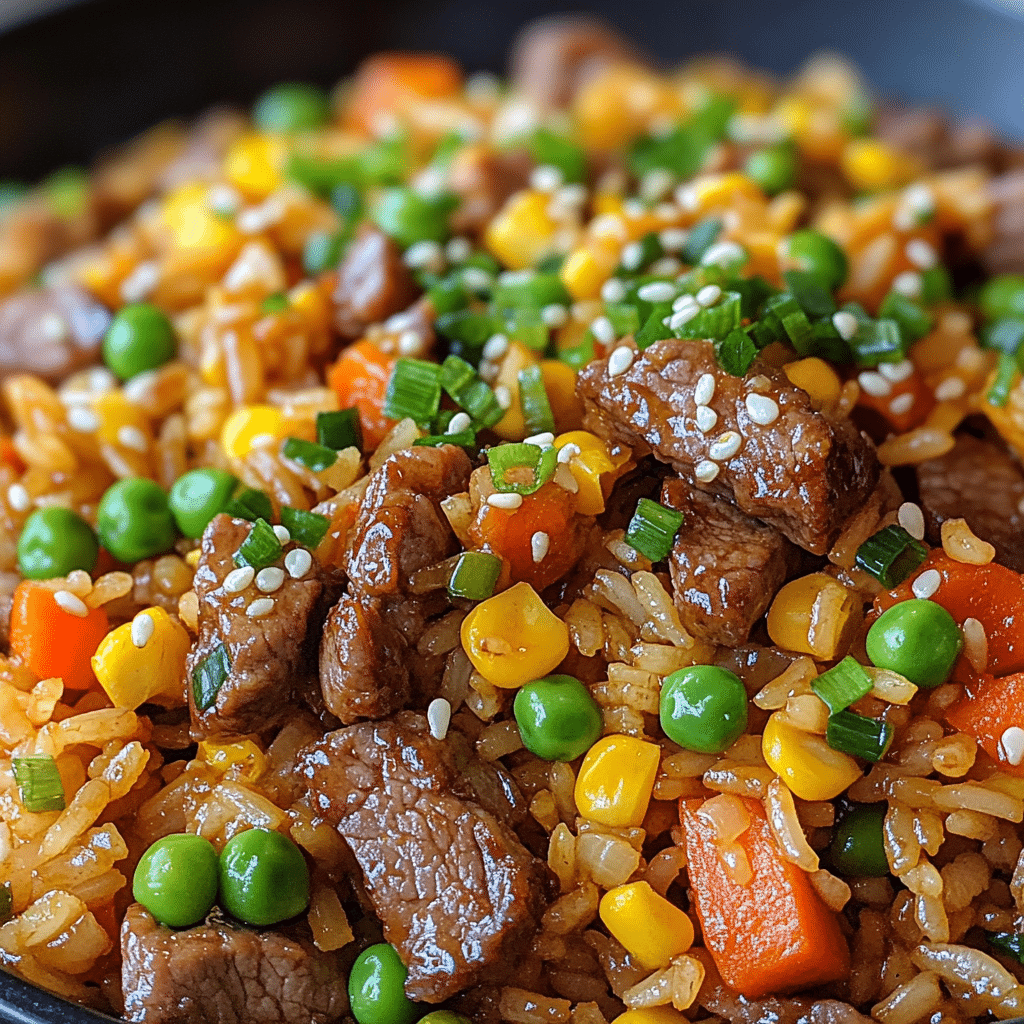Delicious Beef Fried Rice Recipe for Quick Weeknight Meals 2 Article Image