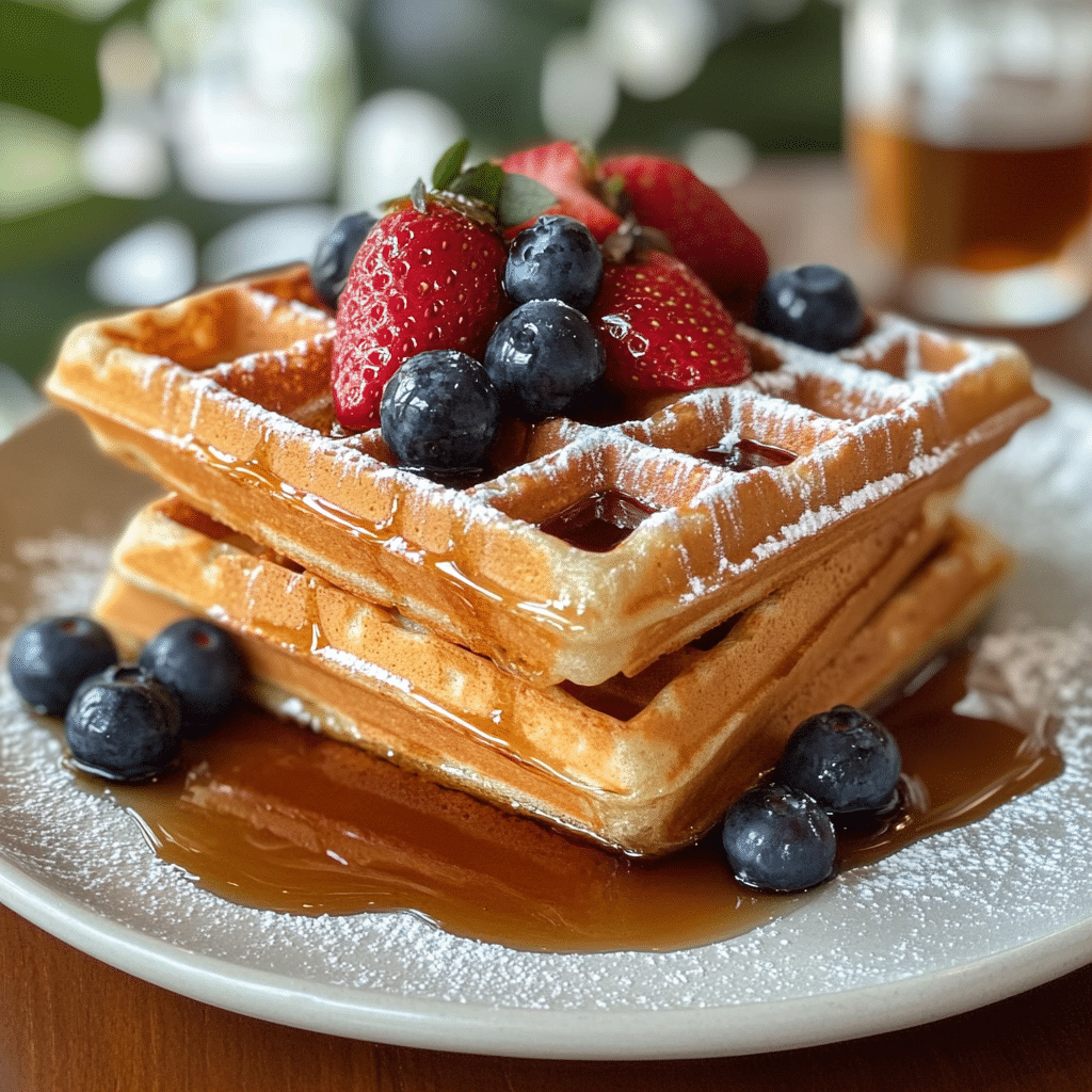 Irresistibly Fluffy Belgian Waffles in Under 30 Minutes 10 Cottage Cheese Waffles