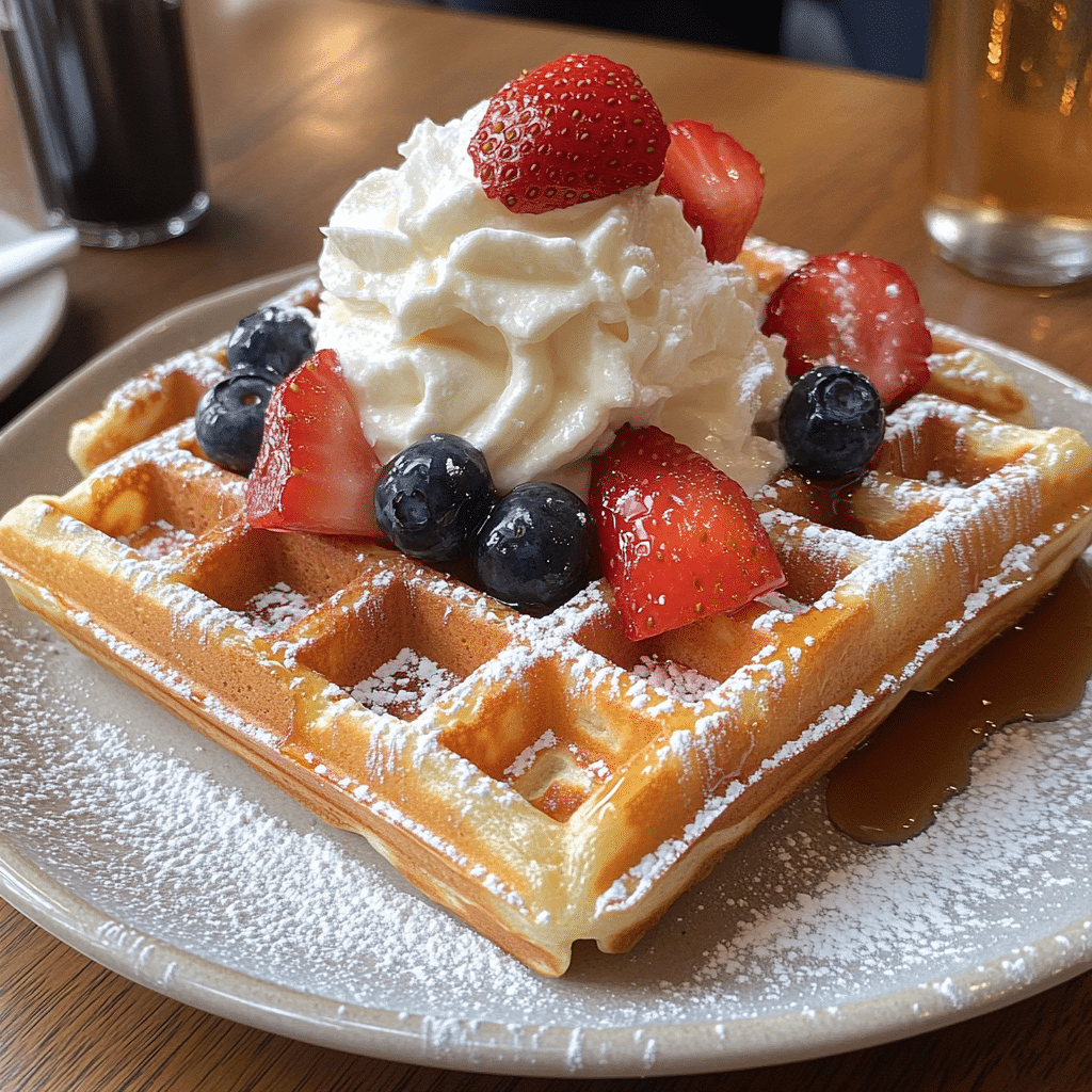 Irresistibly Fluffy Belgian Waffles in Under 30 Minutes 2 Belgian Waffles