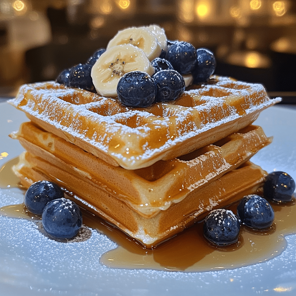 Irresistibly Fluffy Belgian Waffles in Under 30 Minutes 8 Golden Sourdough Discard Waffles with Crispy Edges