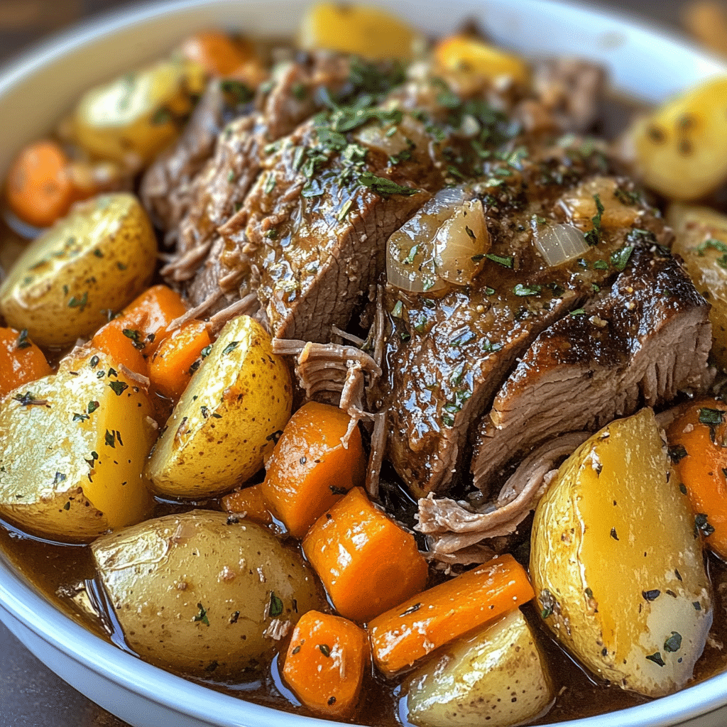 Easy Crock Pot Recipes for Effortless Meals 8 Pot Roast Crock Pot Recipe