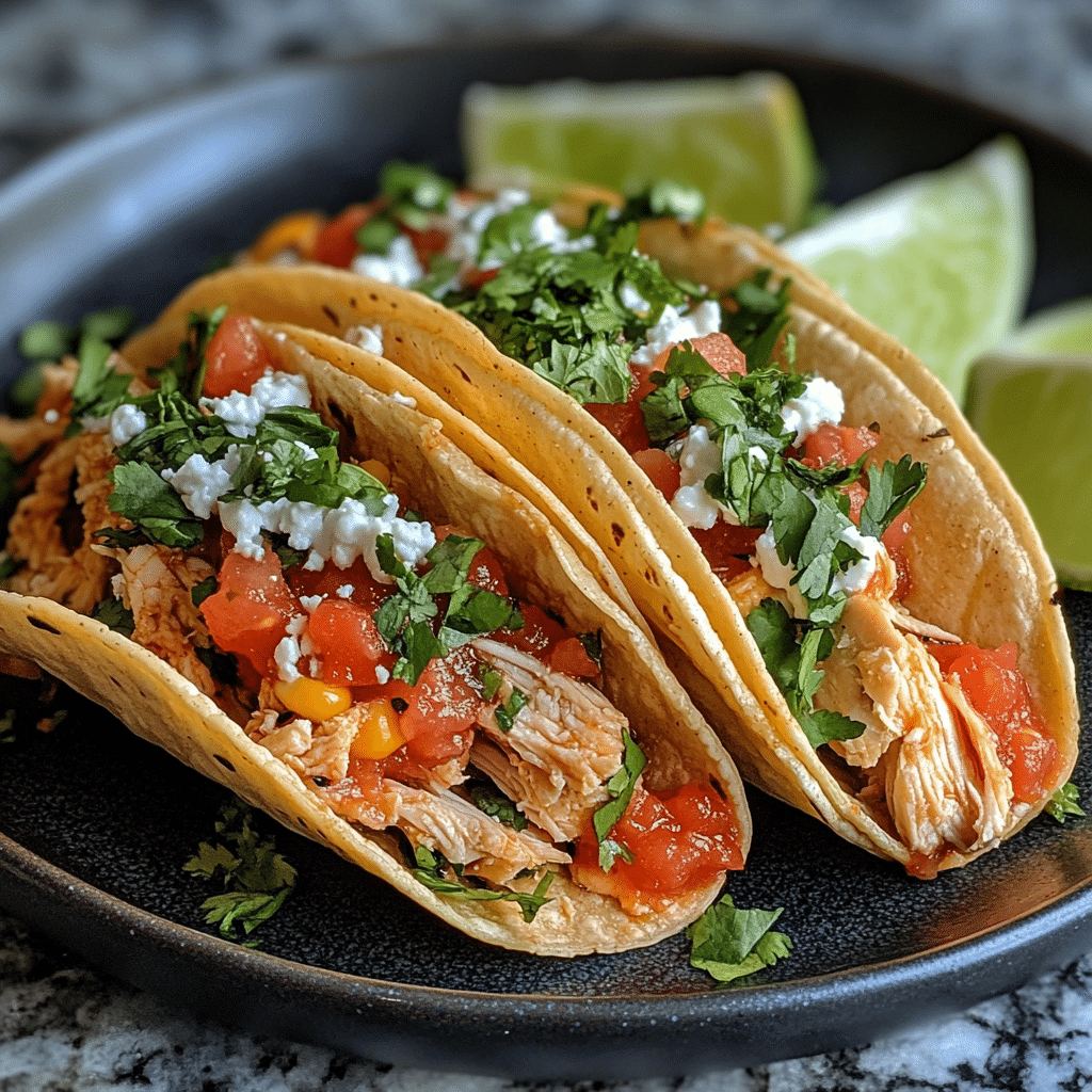 Easy Crock Pot Recipes for Effortless Meals 19 Easy Crock-Pot Chicken Tacos Delight