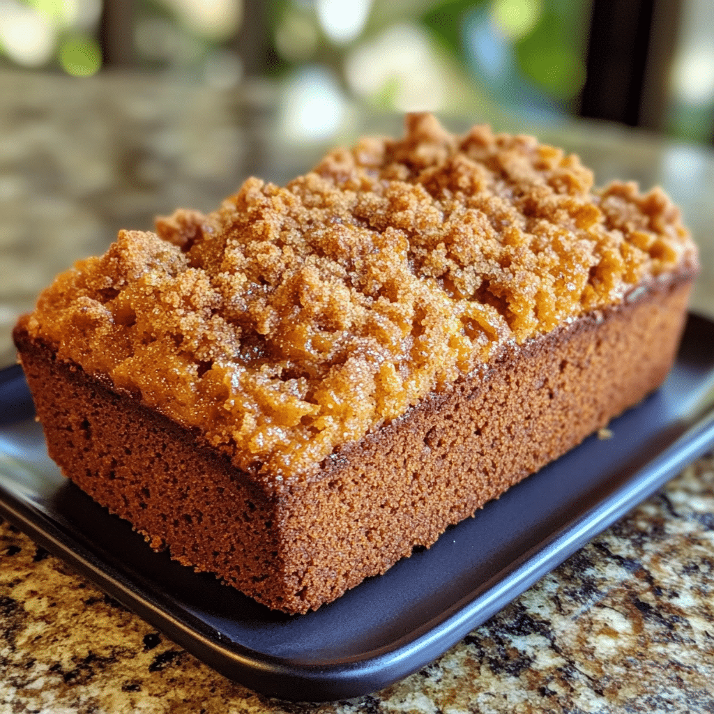 Delicious Pumpkin Bread with Crunchy Streusel Topping Recipe 2 Article Image