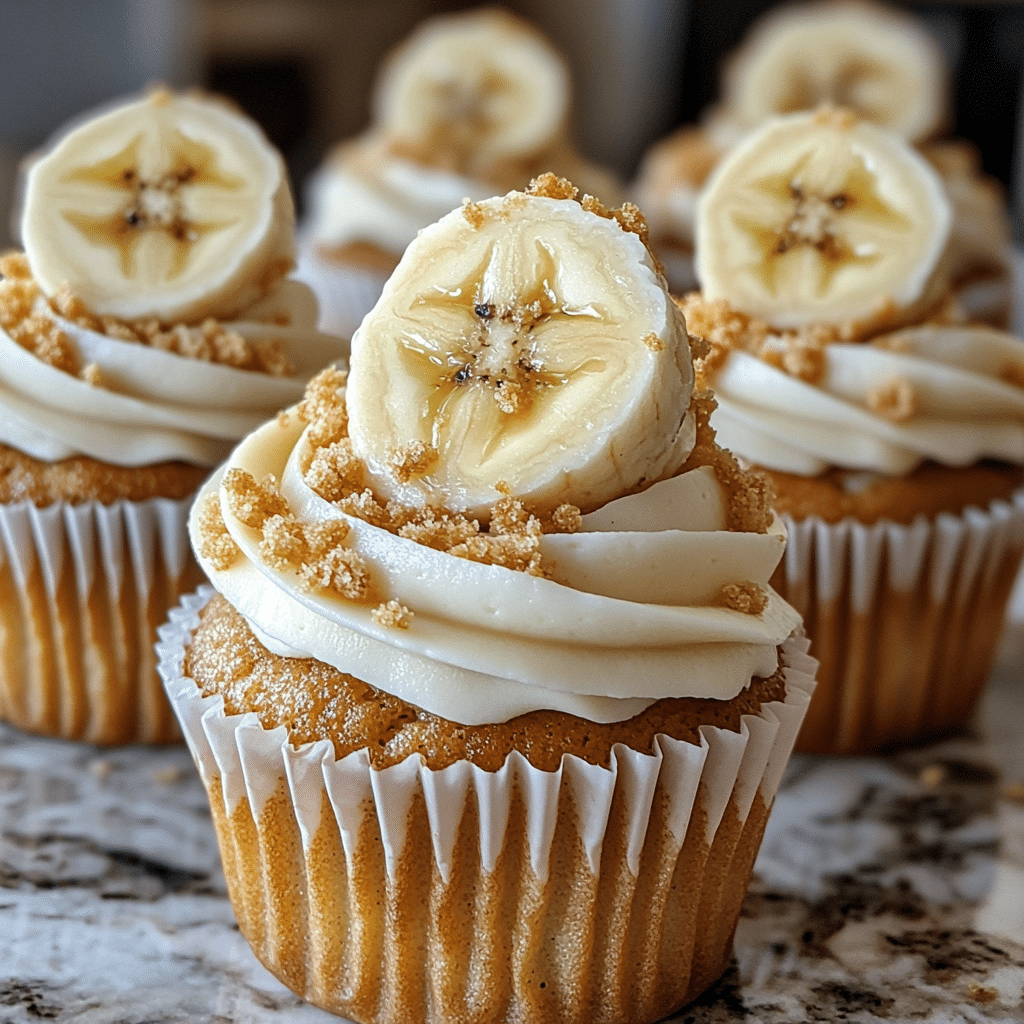 Decadent Banana Pudding Cupcakes with Creamy Frosting 2 Article Image