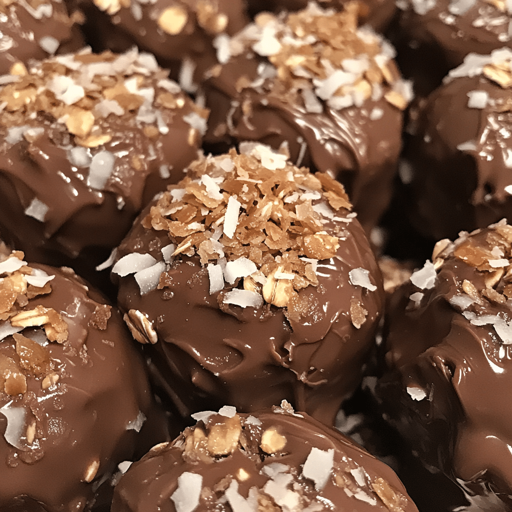 Indulge in No-Bake Chocolate Coconut Oatmeal Joy 2 Article Image