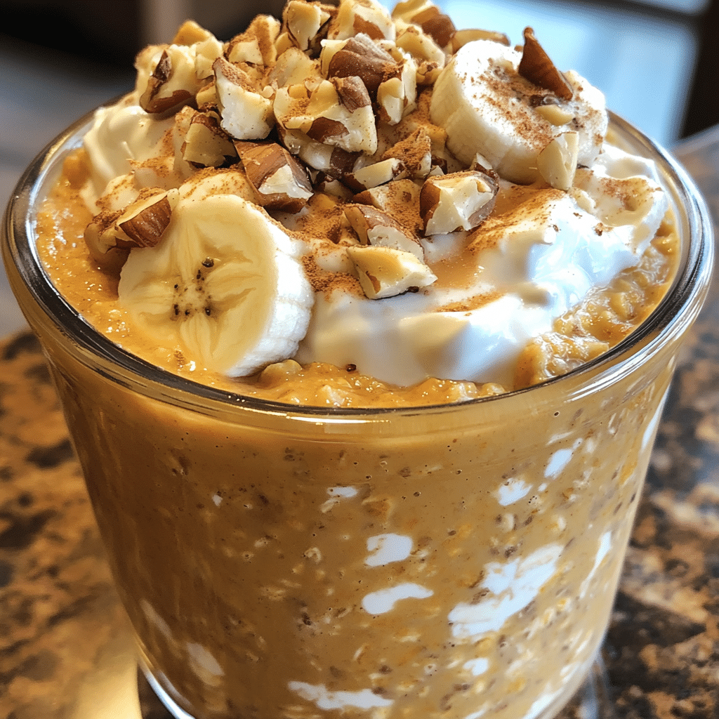 Cozy Pumpkin Overnight Oats for Heartwarming Mornings 2 Article Image