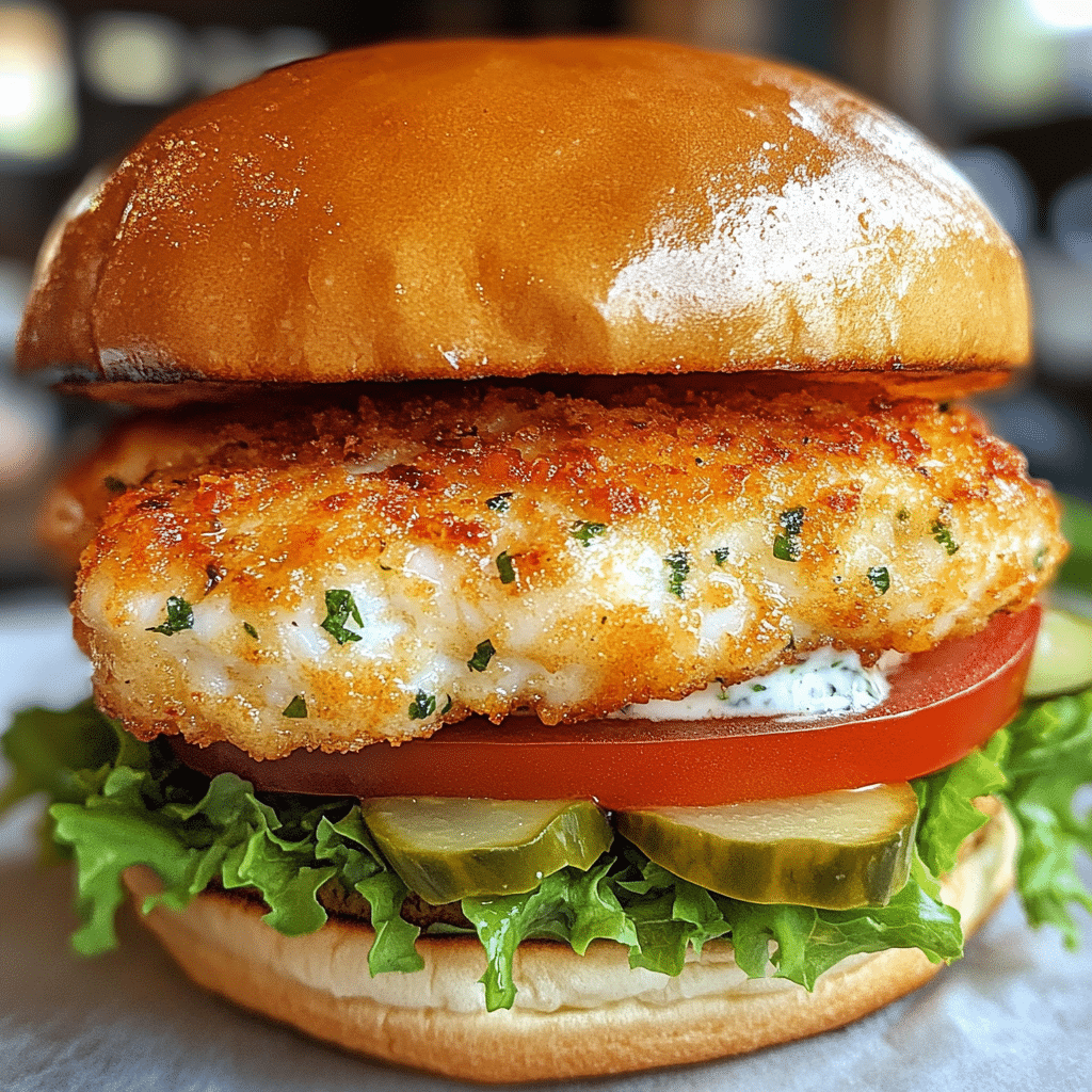 Savor the Comfort: Irresistible Homemade Fish Burgers 1 Featured Image