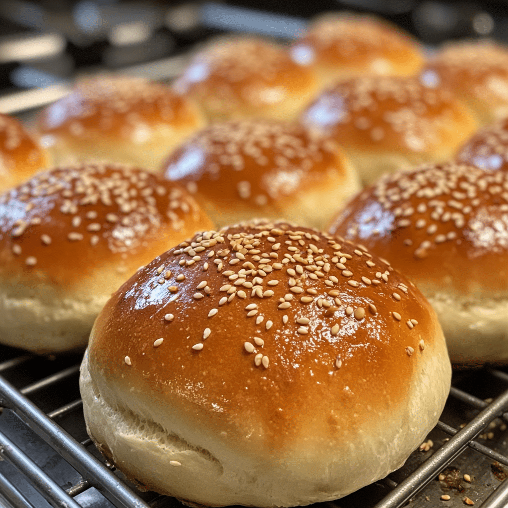 Homemade Burger Buns: Soft, Quick, and Perfectly Fluffy 1 Featured Image