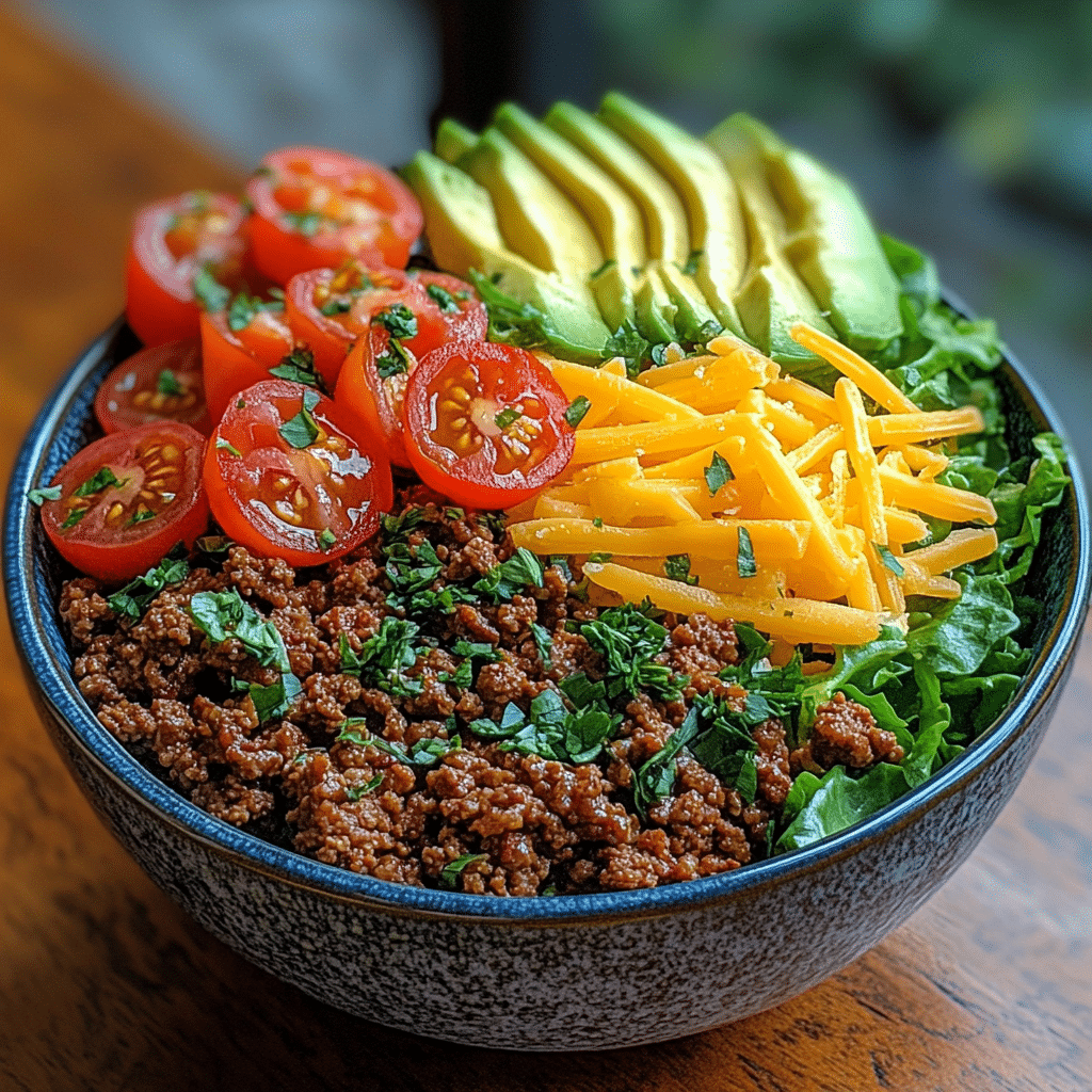 Delectable Burger Bowl: A Flavor-Packed Culinary Delight 2 Article Image