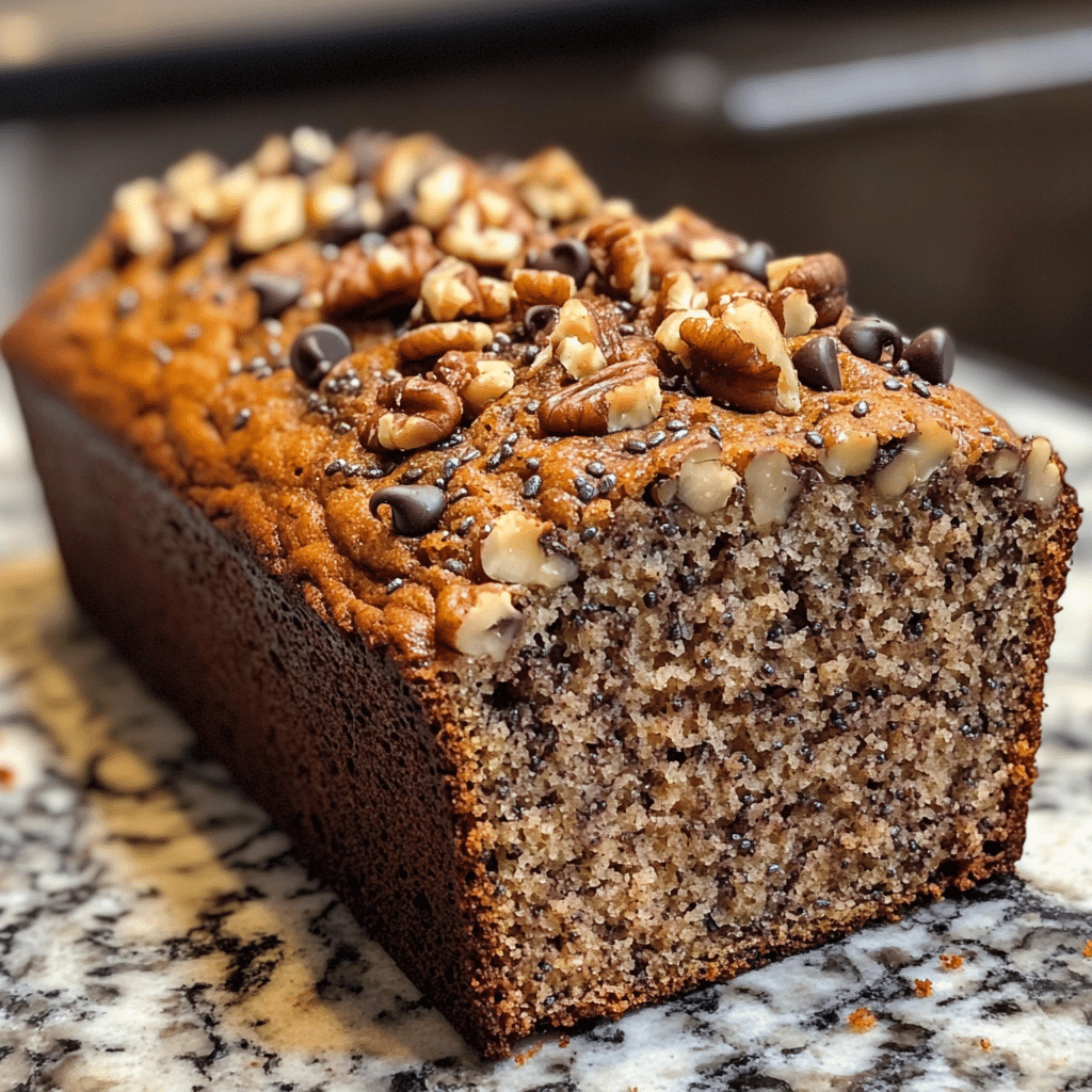 Decadent Vegan Banana Bread with Chia and Almond Flour 1 Featured Image