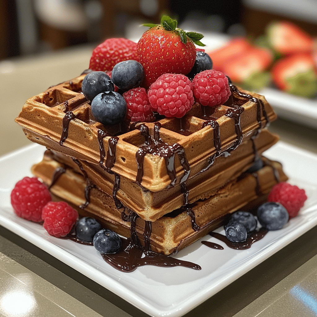 Indulge in Cozy Chocolate Waffles for Sweet Memories 1 Featured Image
