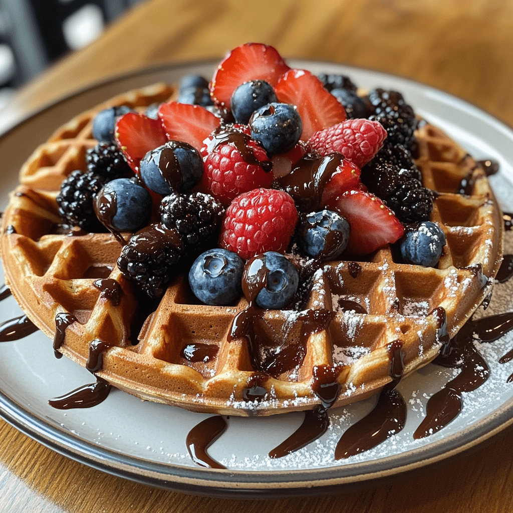 Indulge in Cozy Chocolate Waffles for Sweet Memories 2 Article Image