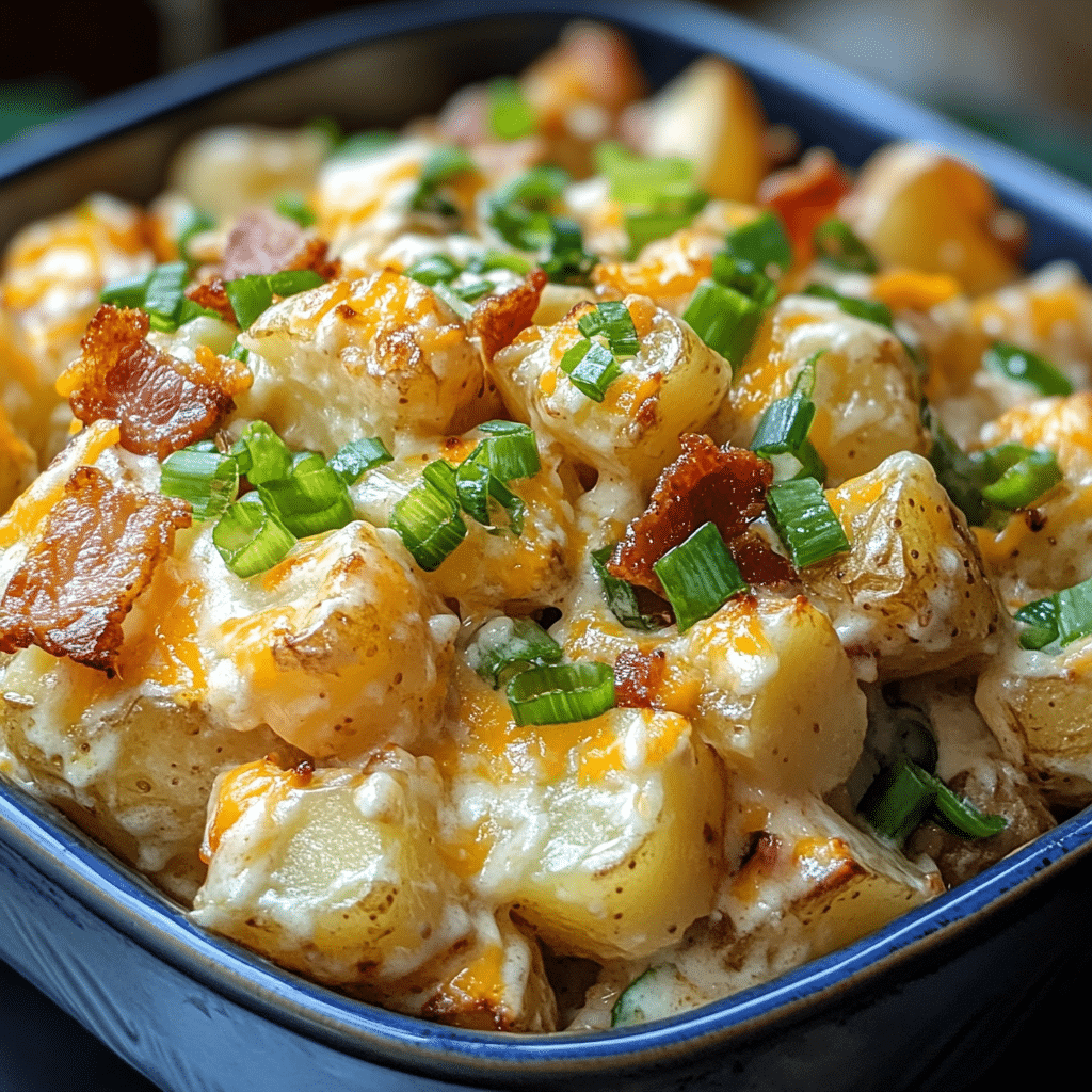 Savor the Comfort of Baked Potato Salad Bliss 2 Article Image