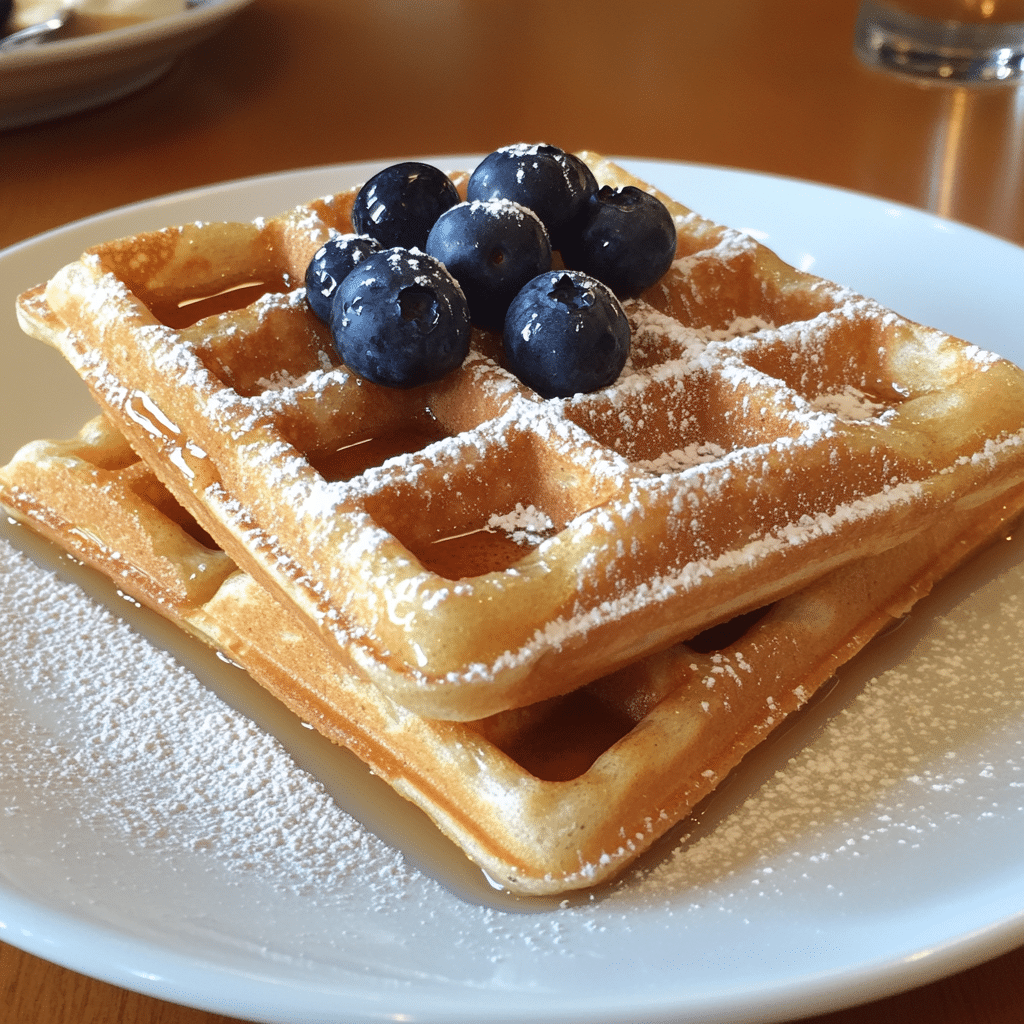Deliciously Fluffy Gluten Free Waffles with Almond Flour Twist 1 Featured Image