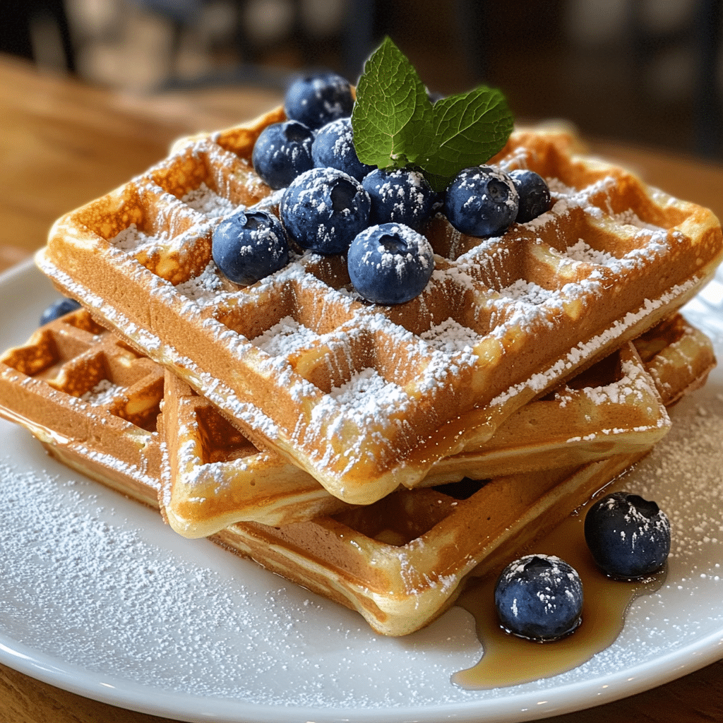 Deliciously Fluffy Gluten Free Waffles with Almond Flour Twist 2 Article Image