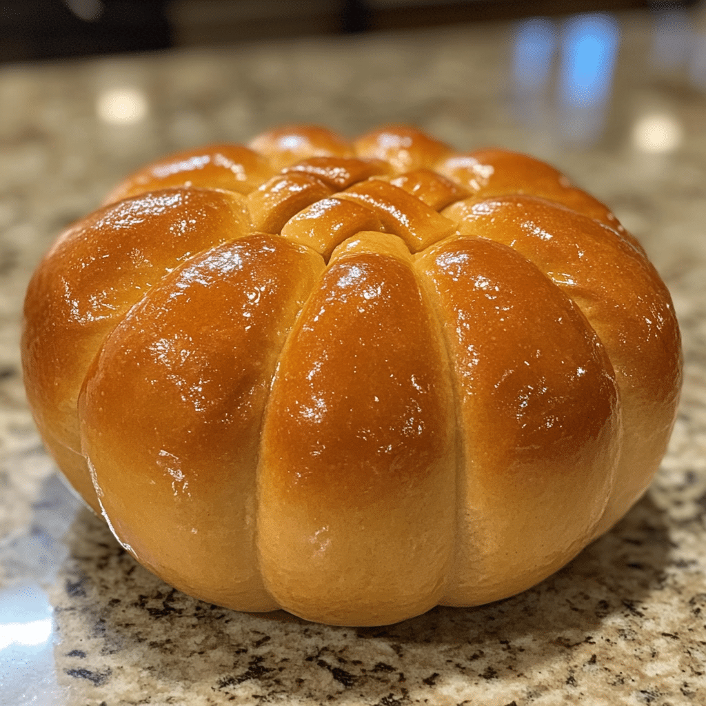 Delightful Pumpkin-Shaped Bread for Festive Fall Tables 2 Article Image