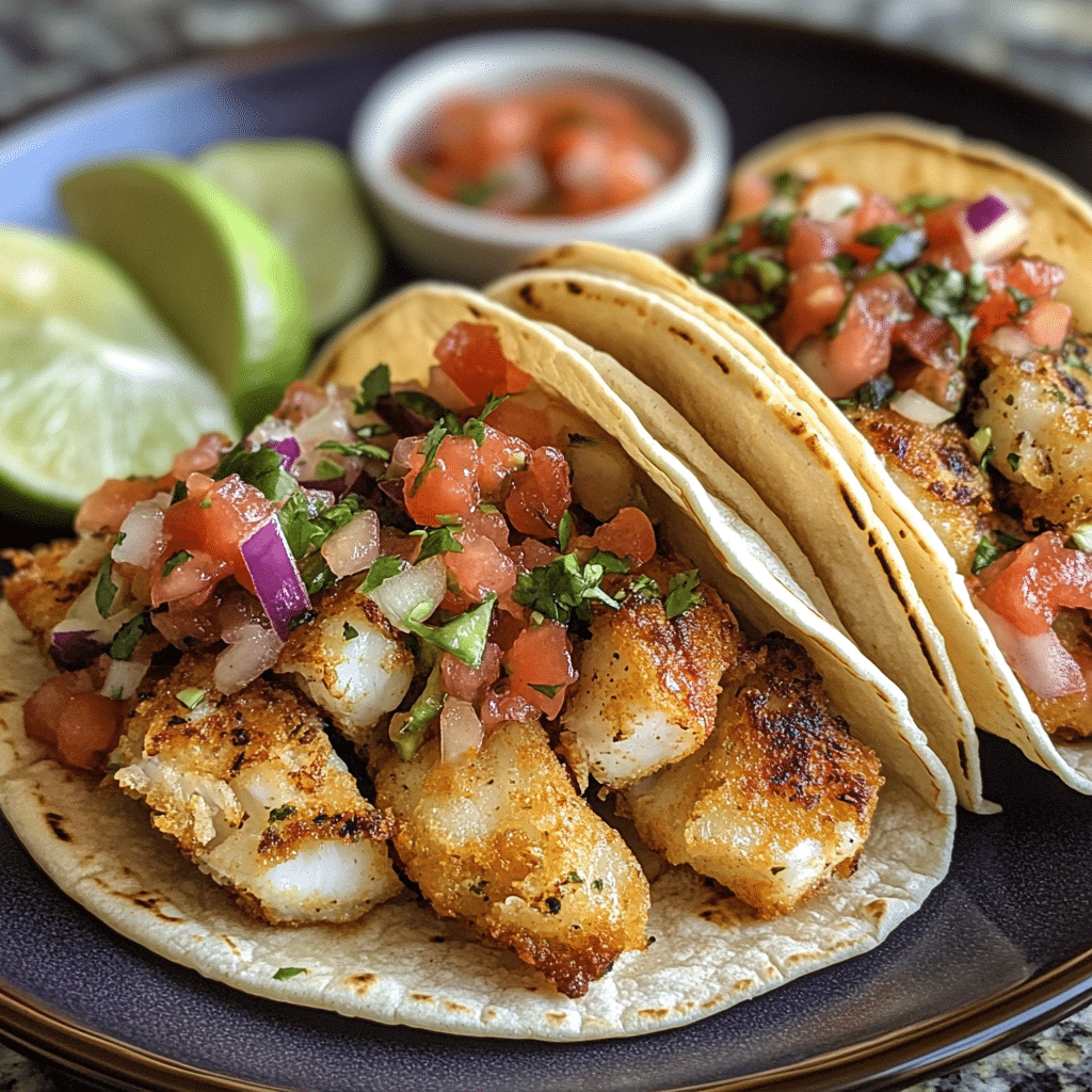 Savory Beef Tacos with Spicy Pineapple Salsa Delight 11 Baja-Style Fish Tacos