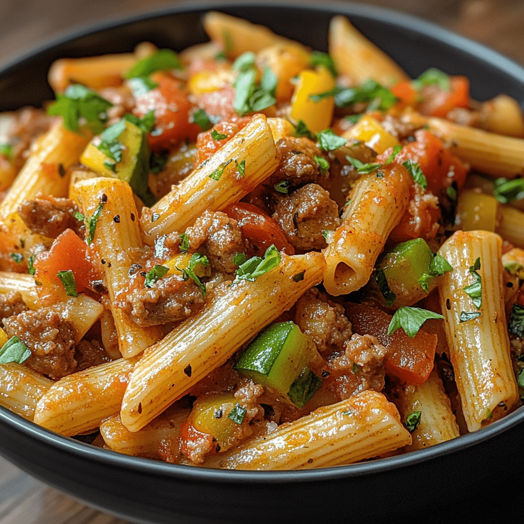 Quick and Flavorful Sausage Pasta for Busy Weeknights 2 Article Image