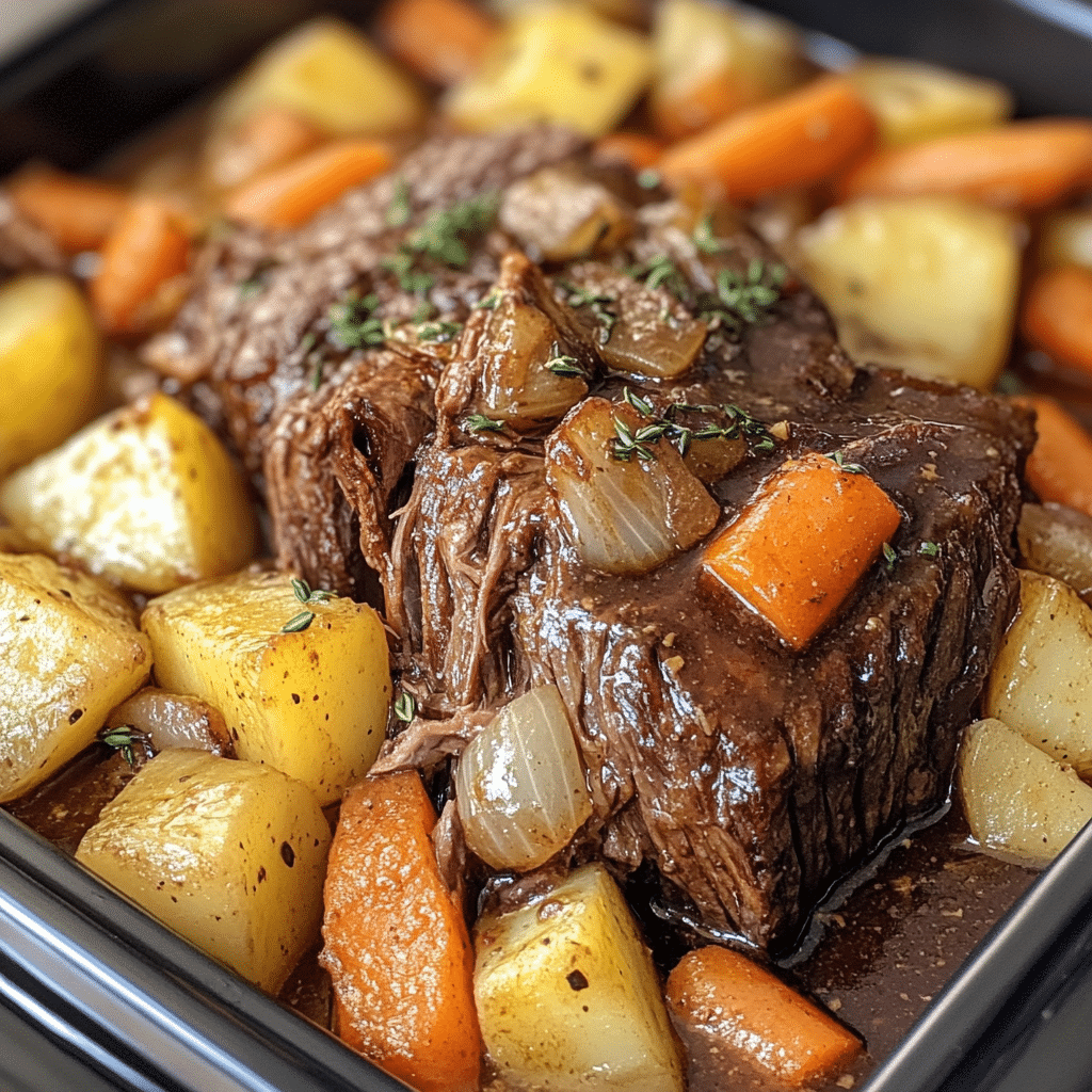 Easy Crock Pot Recipes for Effortless Meals 22 Make-Ahead Crock Pot Pot Roast Recipe