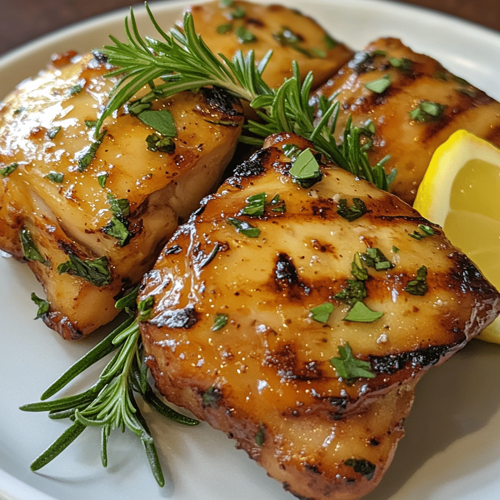 Delicious Grilled Chicken Thigh Recipe for Easy Summer Meals 1 Featured Image