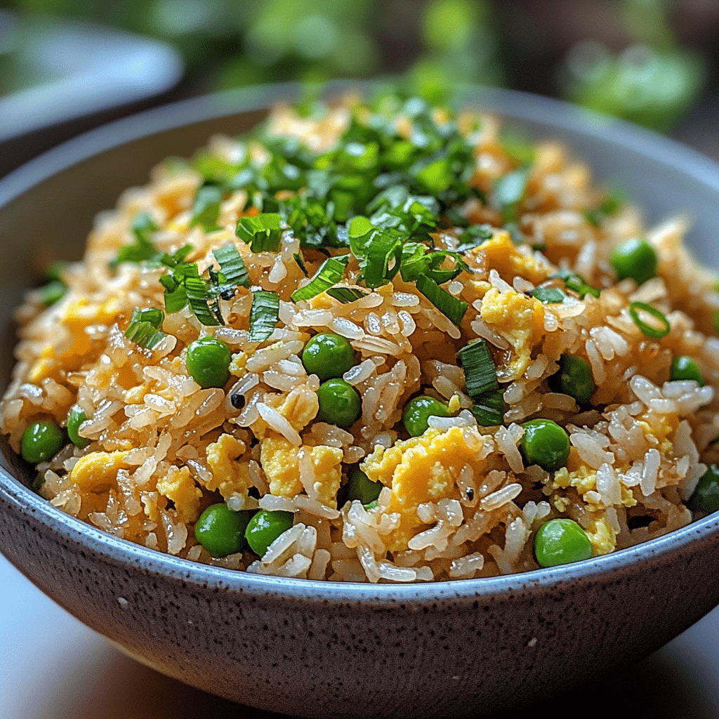 Irresistible Egg Fried Rice with Garlic Butter and Peas 2 Article Image