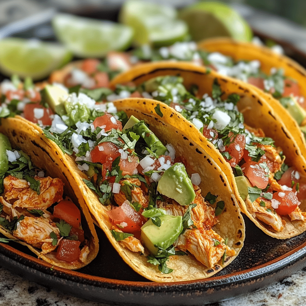 Savor the Comfort: Irresistible Pulled Chicken Tacos Recipe 2 Article Image