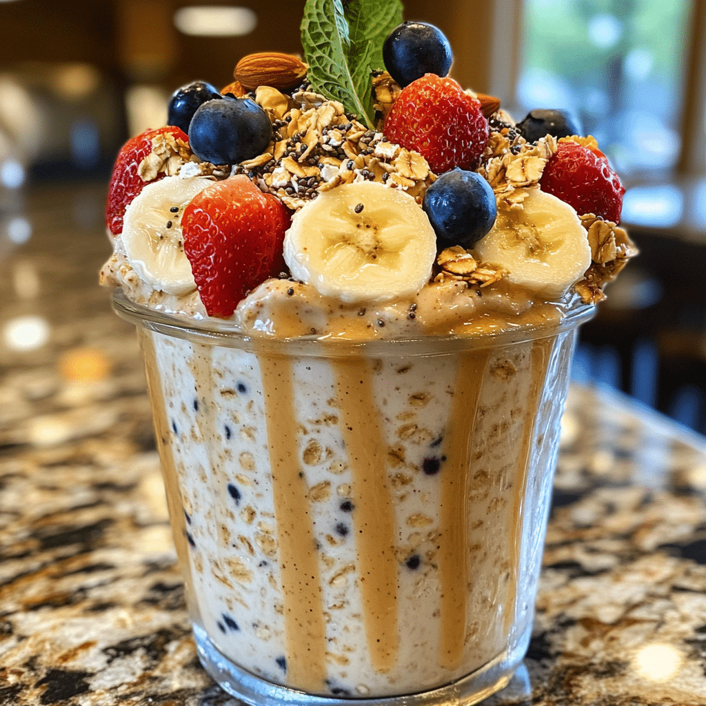 Creamy Blended Overnight Oats with Superfoods Boost 2 Article Image