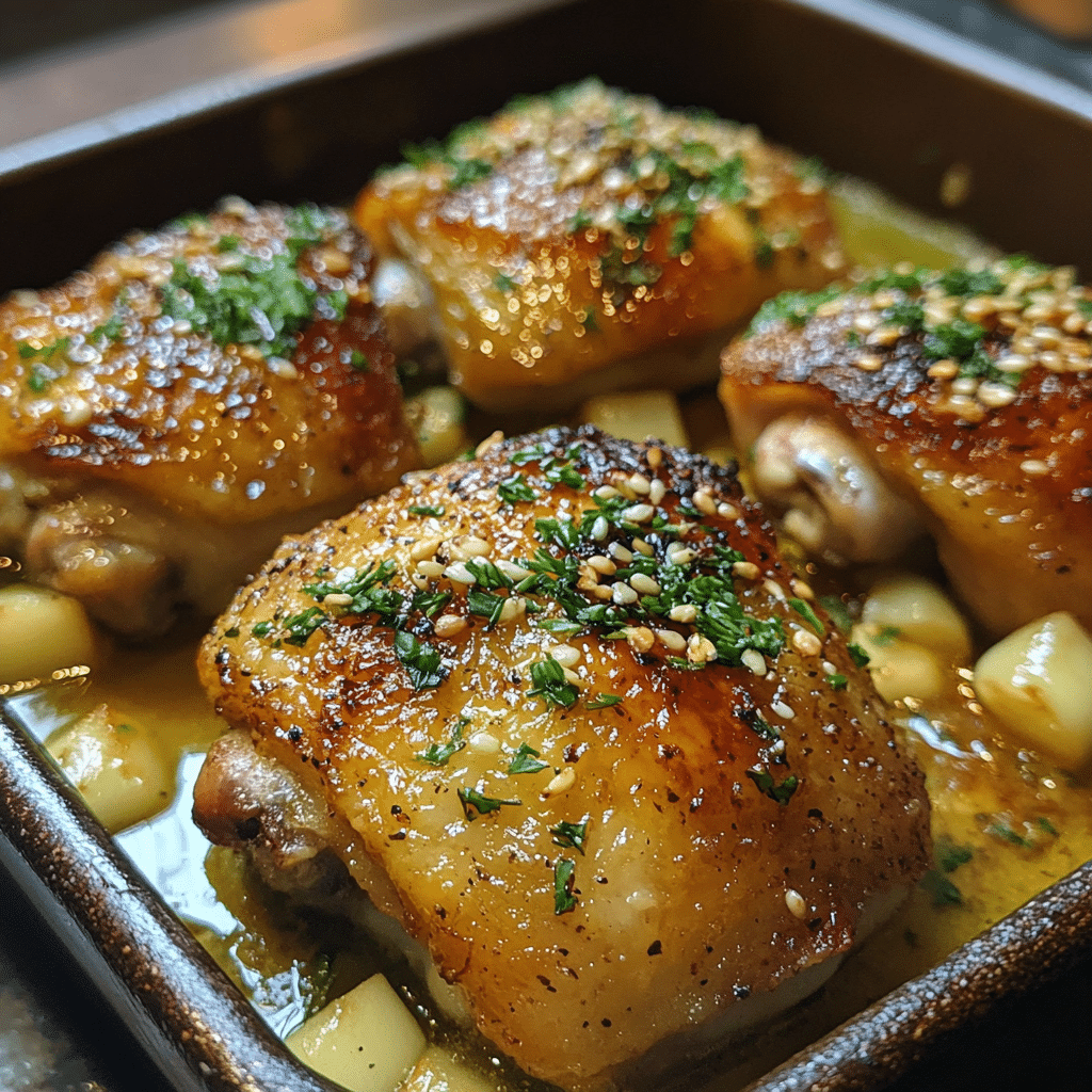 Quick & Healthy Chicken Thighs: Flavorful Weeknight Dinner 1 Featured Image