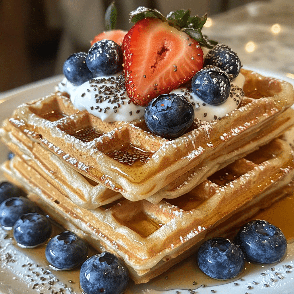 Nutritious Waffles Ready in 20 Minutes for Guilt-Free Indulgence 2 Article Image