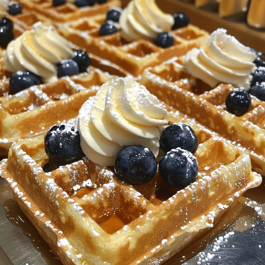 Irresistibly Fluffy Belgian Waffles in Under 30 Minutes 6 Sourdough Waffles