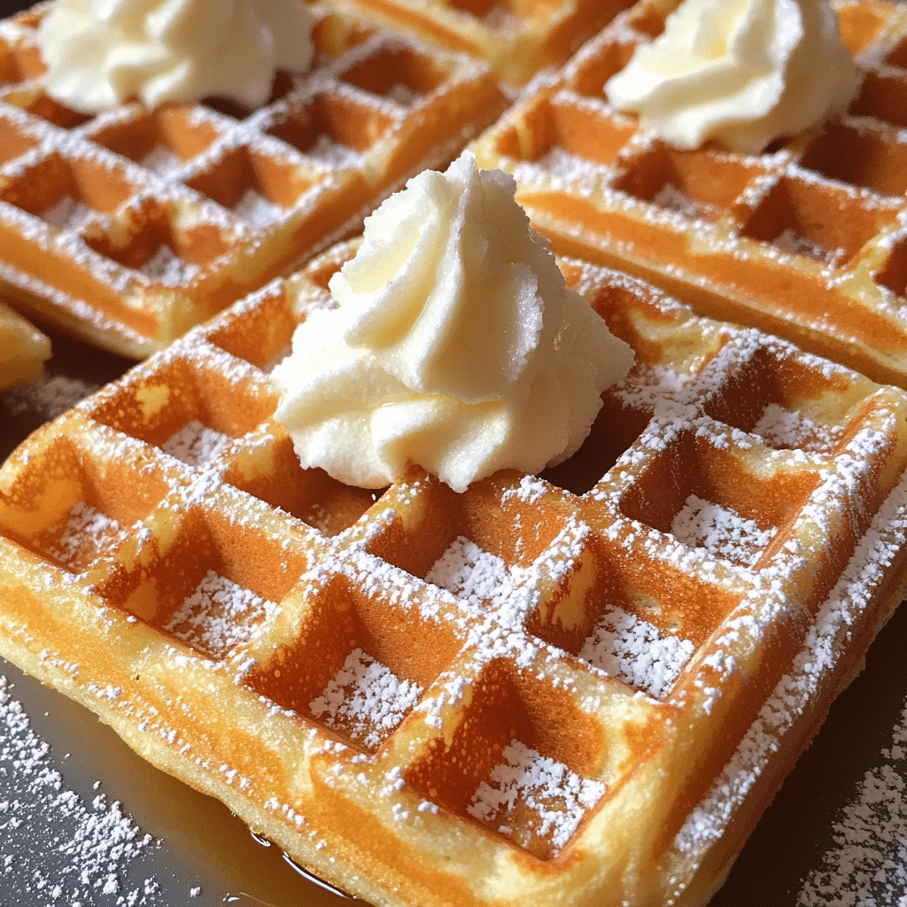 Deliciously Crispy Sourdough Waffles for a Unique Breakfast 2 Article Image
