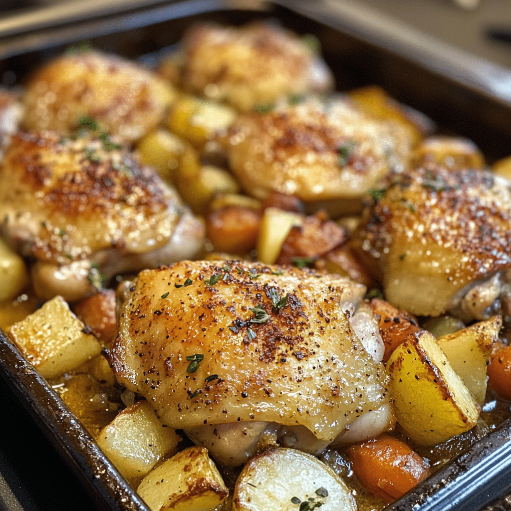 Savor the Joy: Irresistible Chicken Thigh Delights 8 Oven-Baked Chicken Thighs