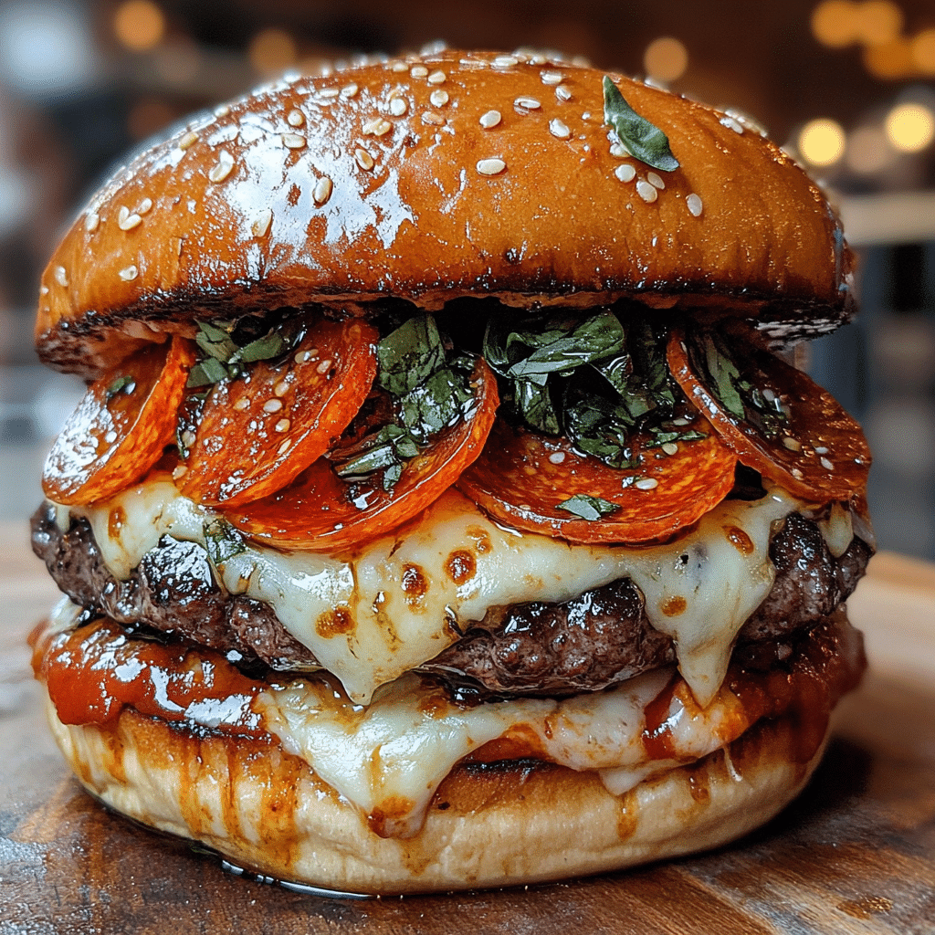 Delicious Turkey Burger Recipes for Every Taste 15 Pizza Burger Recipe