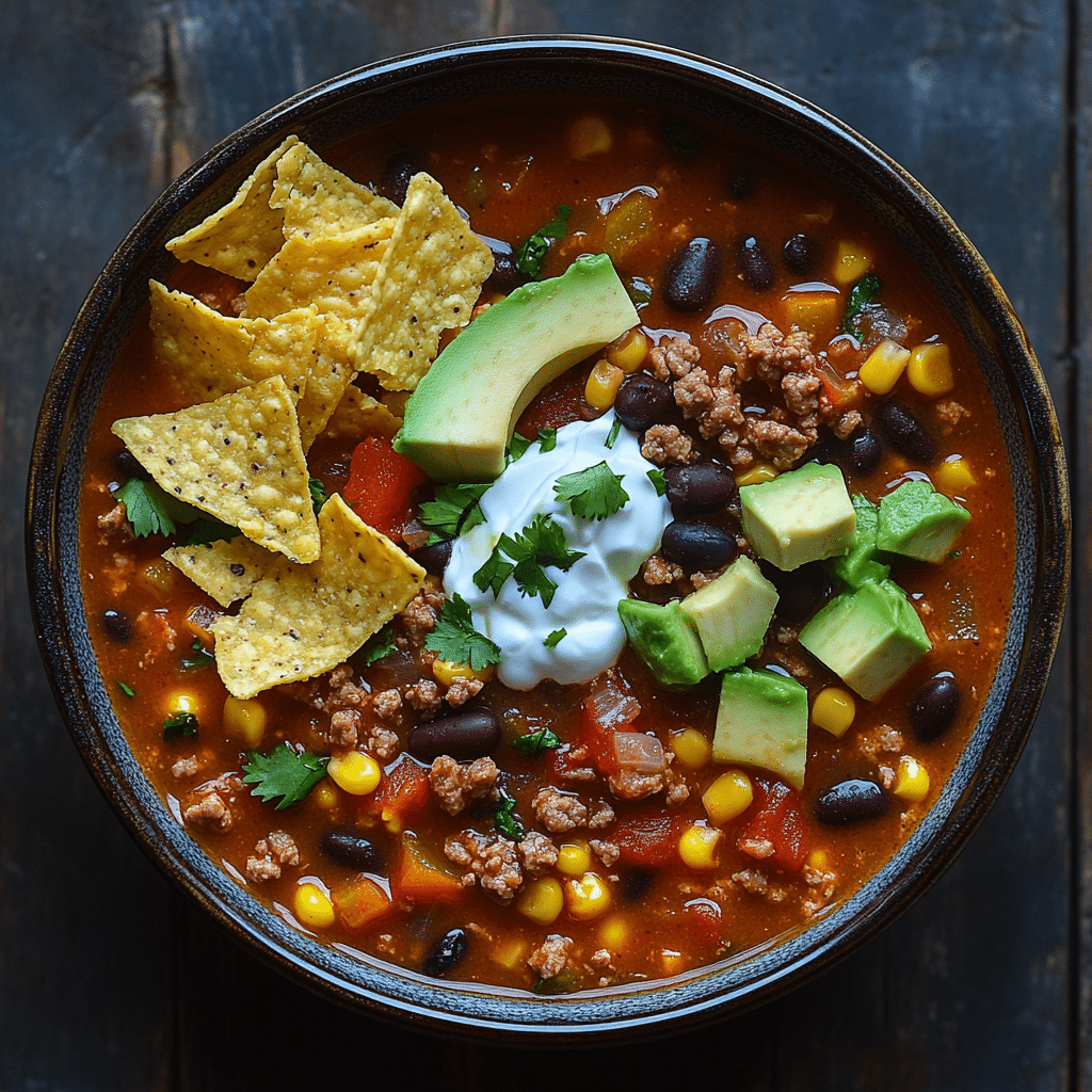 Heartwarming Taco Soup Crock Pot Recipe for Cozy Nights 2 Article Image