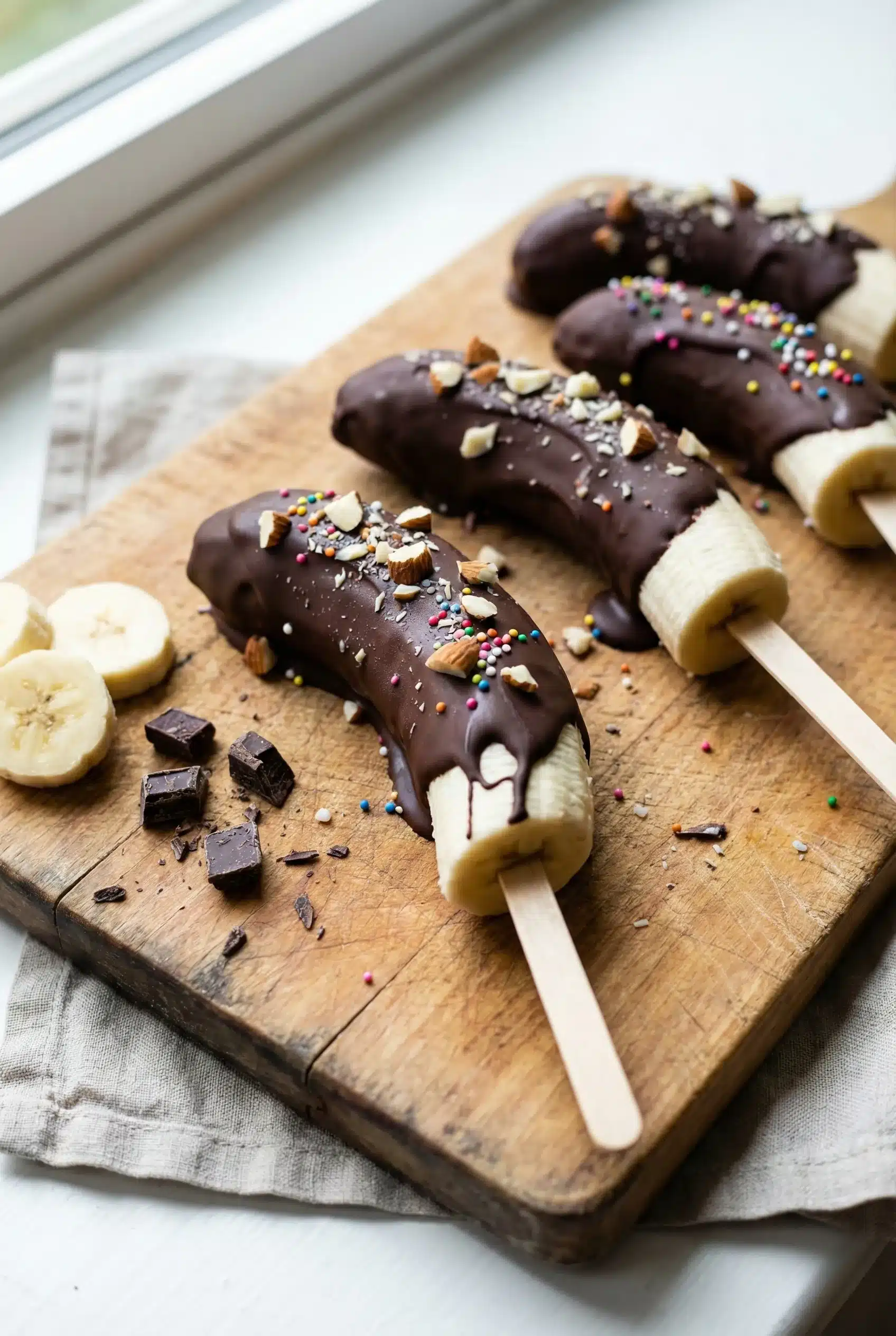 Deliciously Creamy Frozen Banana Pops for a Sweet Treat 1 Featured Image