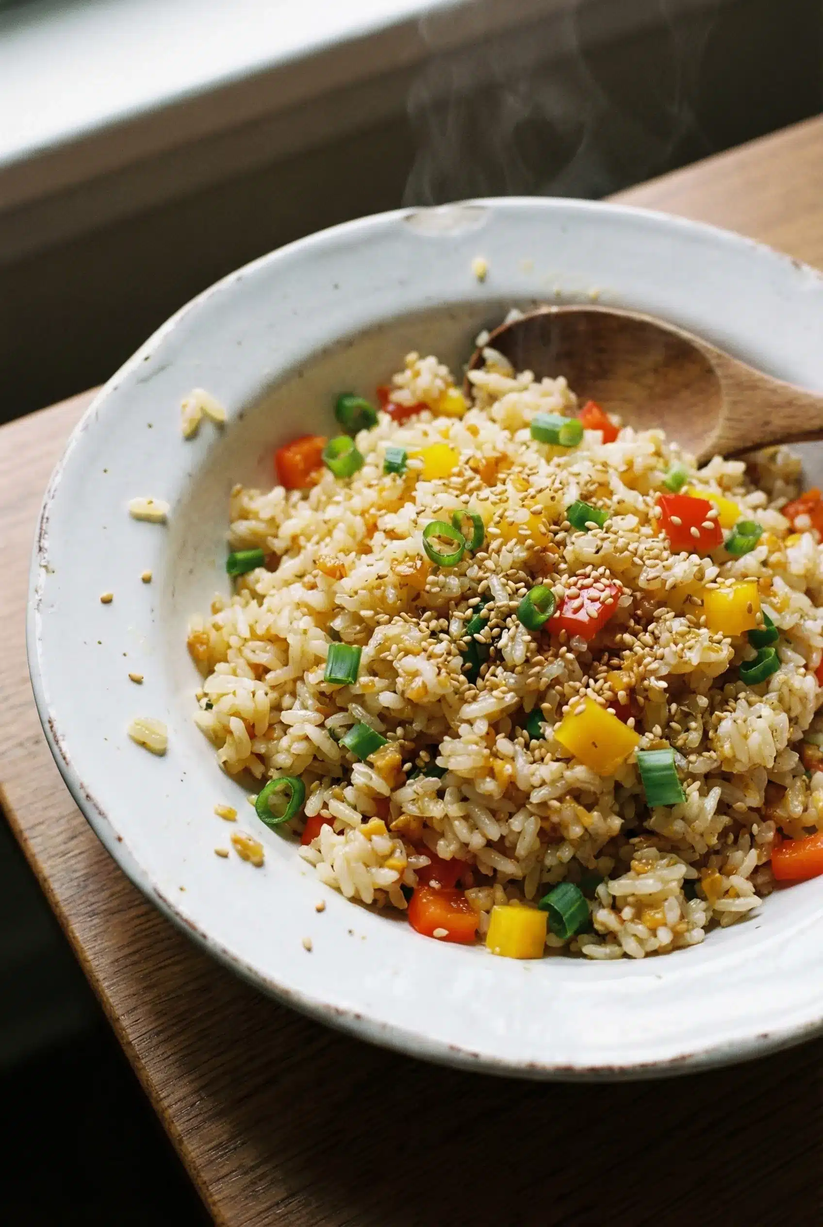 Savory Garlic Butter Fried Rice with a Twist of Umami 1 Featured Image