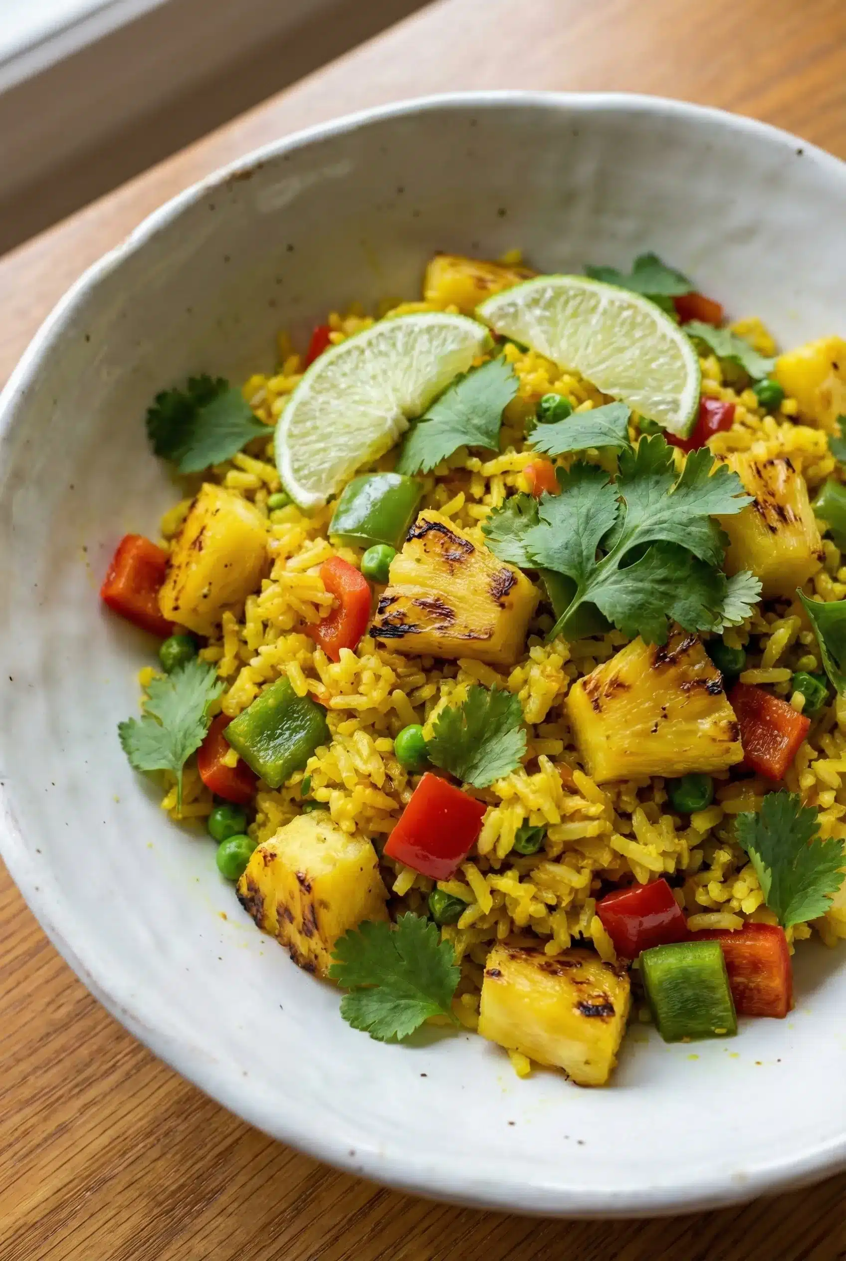 Tropical Thai Pineapple Fried Rice with Savory Flavors 1 Featured Image