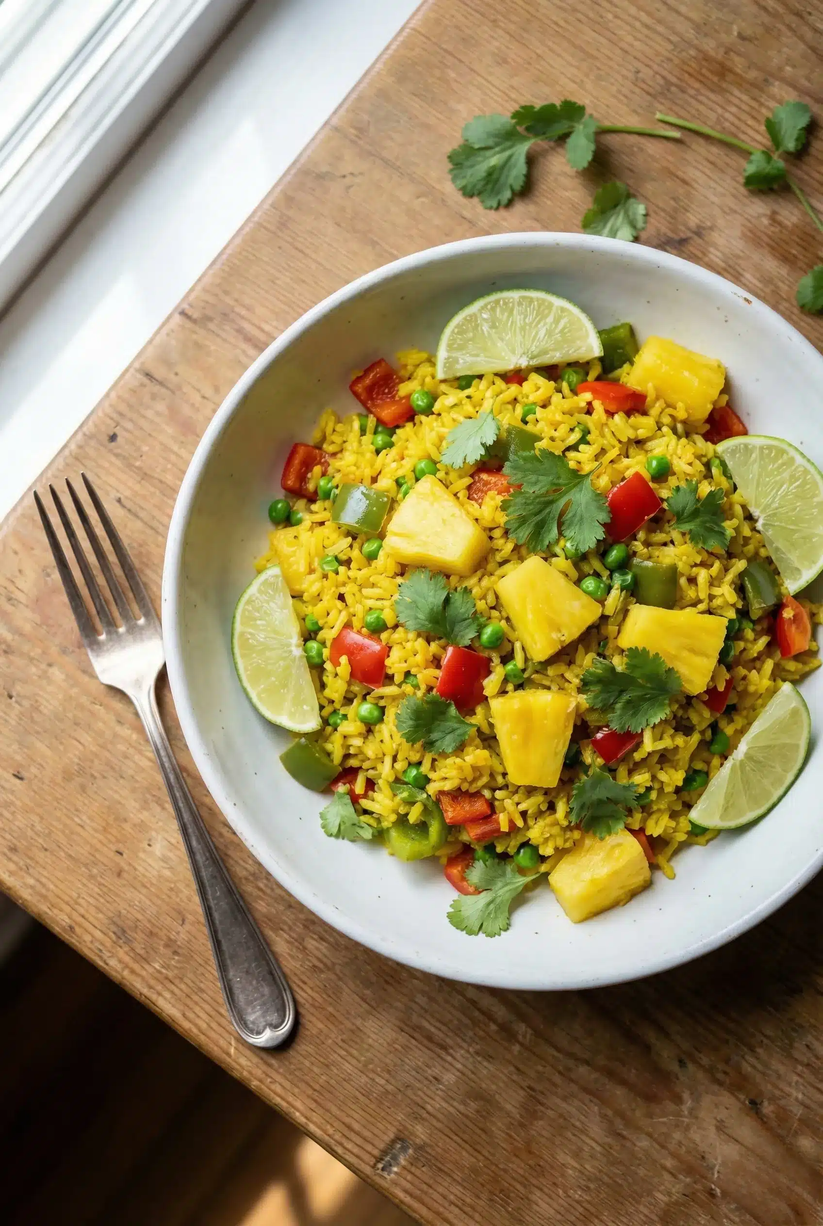 Tropical Thai Pineapple Fried Rice with Savory Flavors 3 Article Image