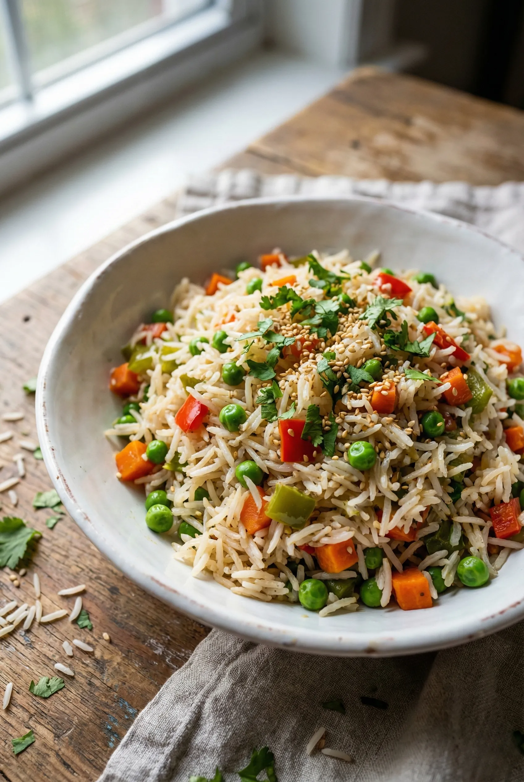 Savor the Comfort of Basmati Fried Rice Delight 1 Featured Image