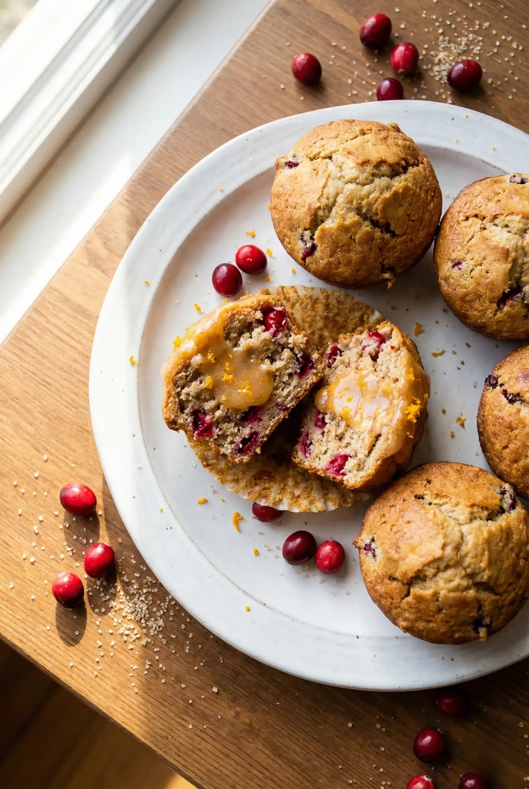Zesty Cranberry Orange Muffins with a Moist, Fluffy Texture 4 Article Image