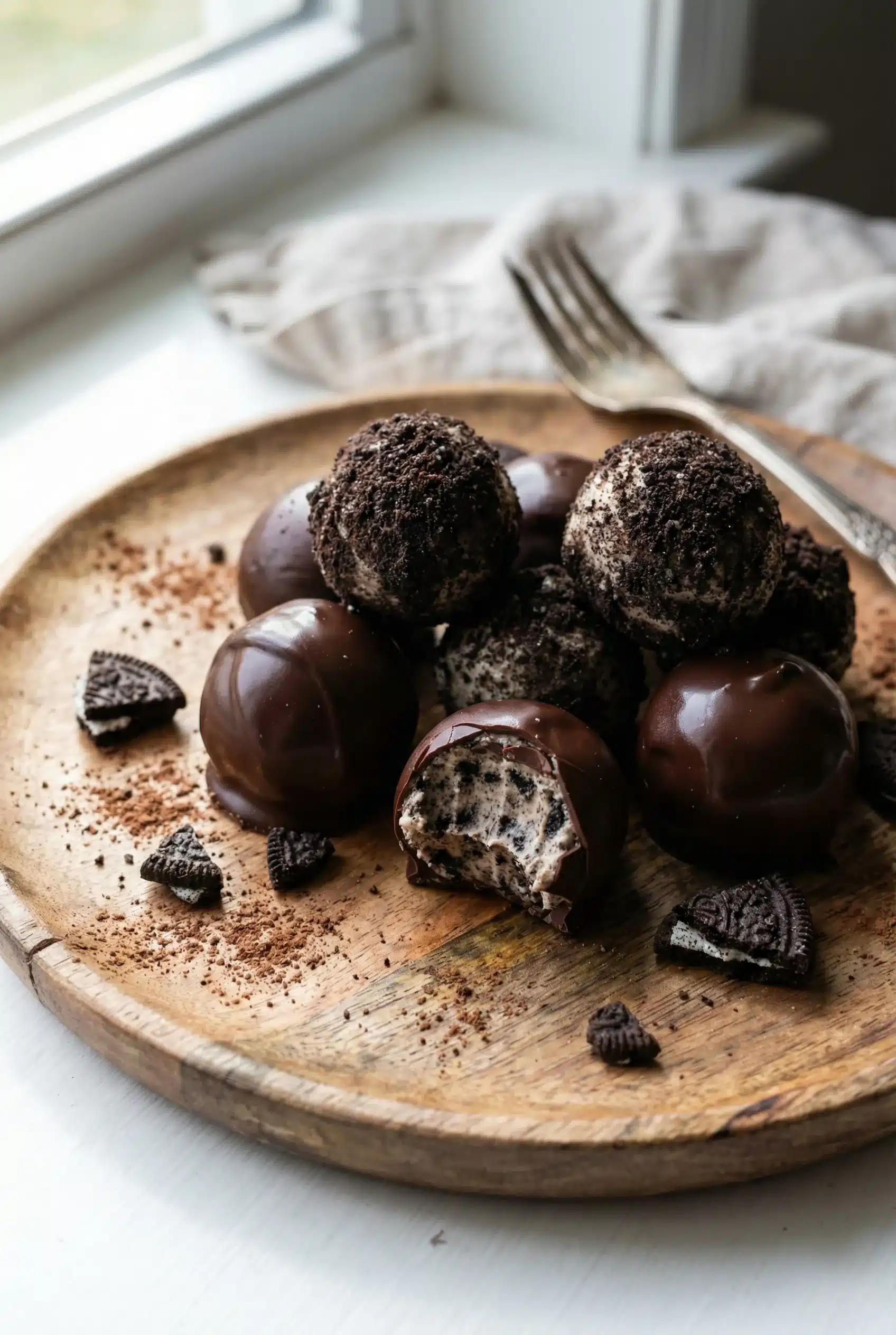 Indulge in Nostalgia with No Bake Oreo Truffles Delight 1 Featured Image