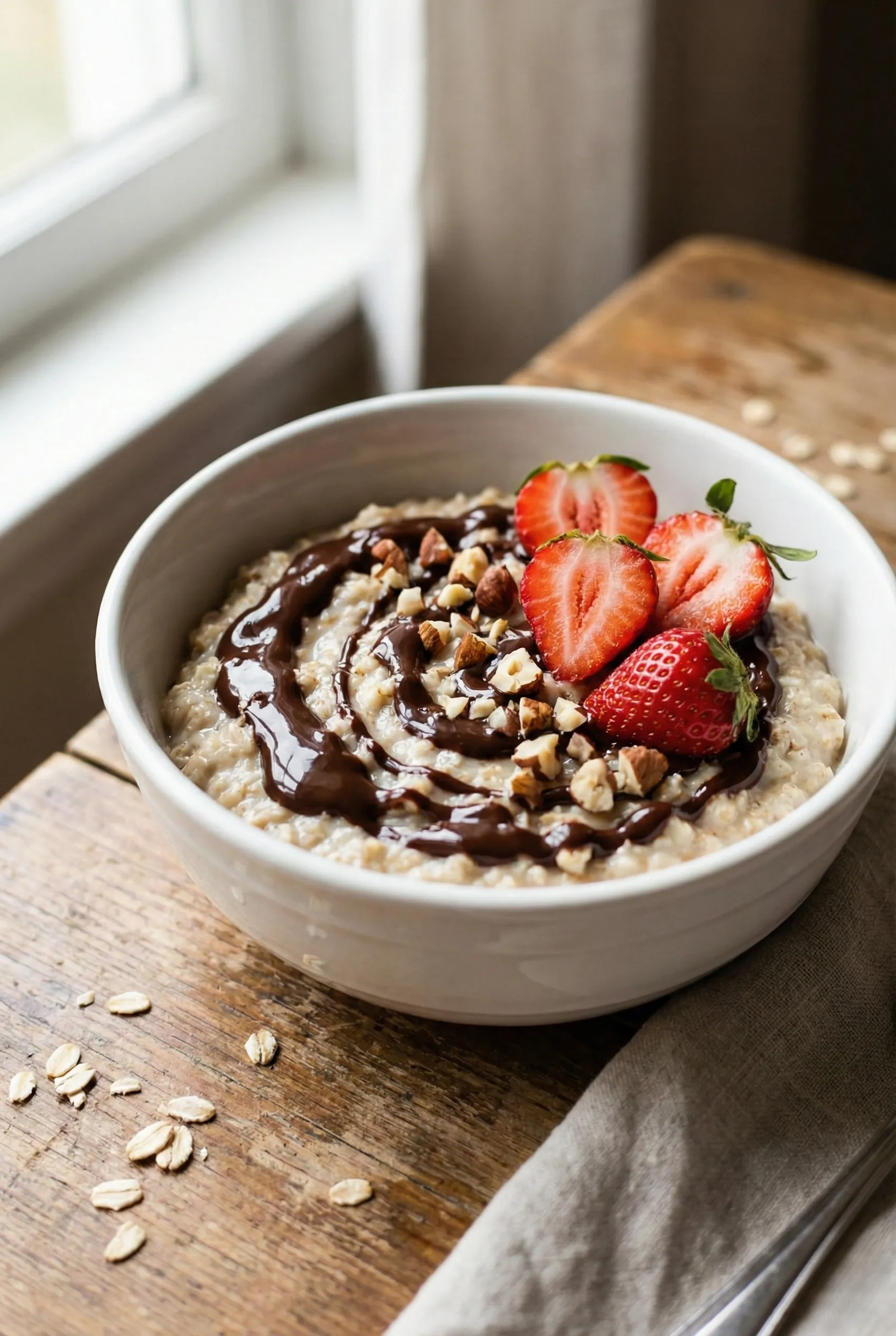 Indulge in Chocolate Covered Strawberry Oats Bliss 1 Featured Image