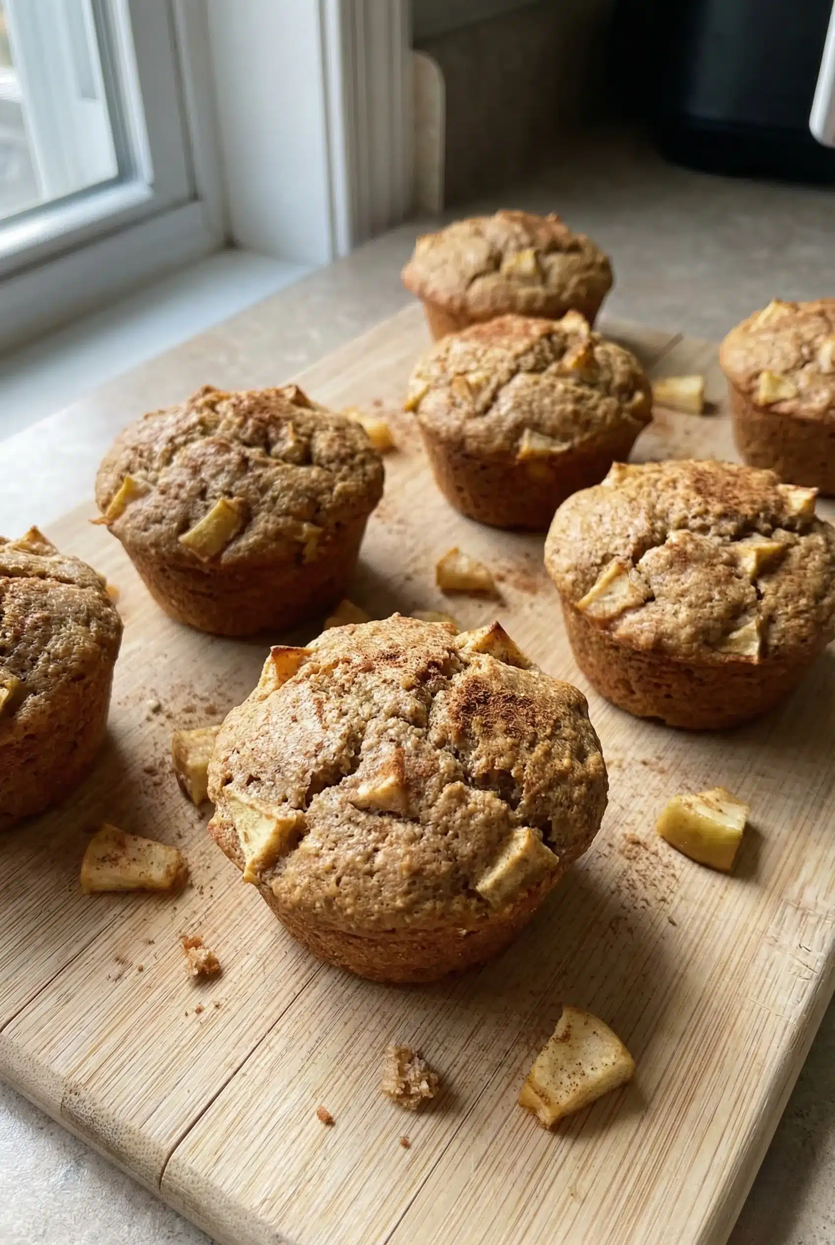 Deliciously Nutritious Whole Wheat Apple Muffins Recipe 1 Featured Image