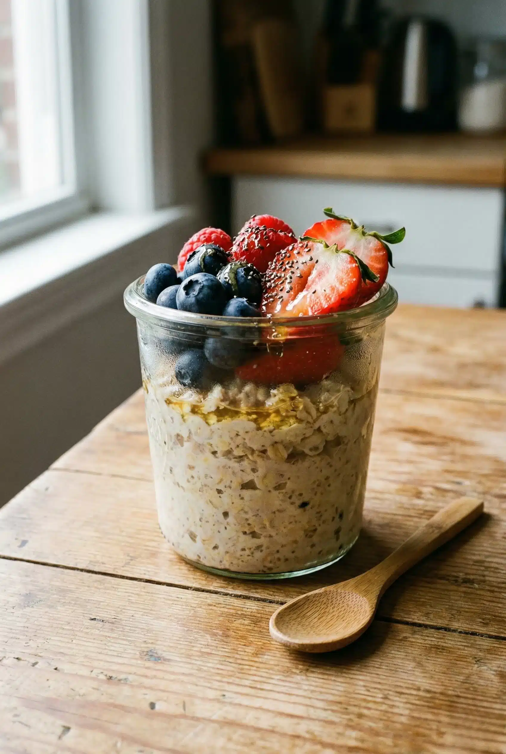 Elevate Your Breakfast: High Protein Overnight Oats Recipe 1 Featured Image