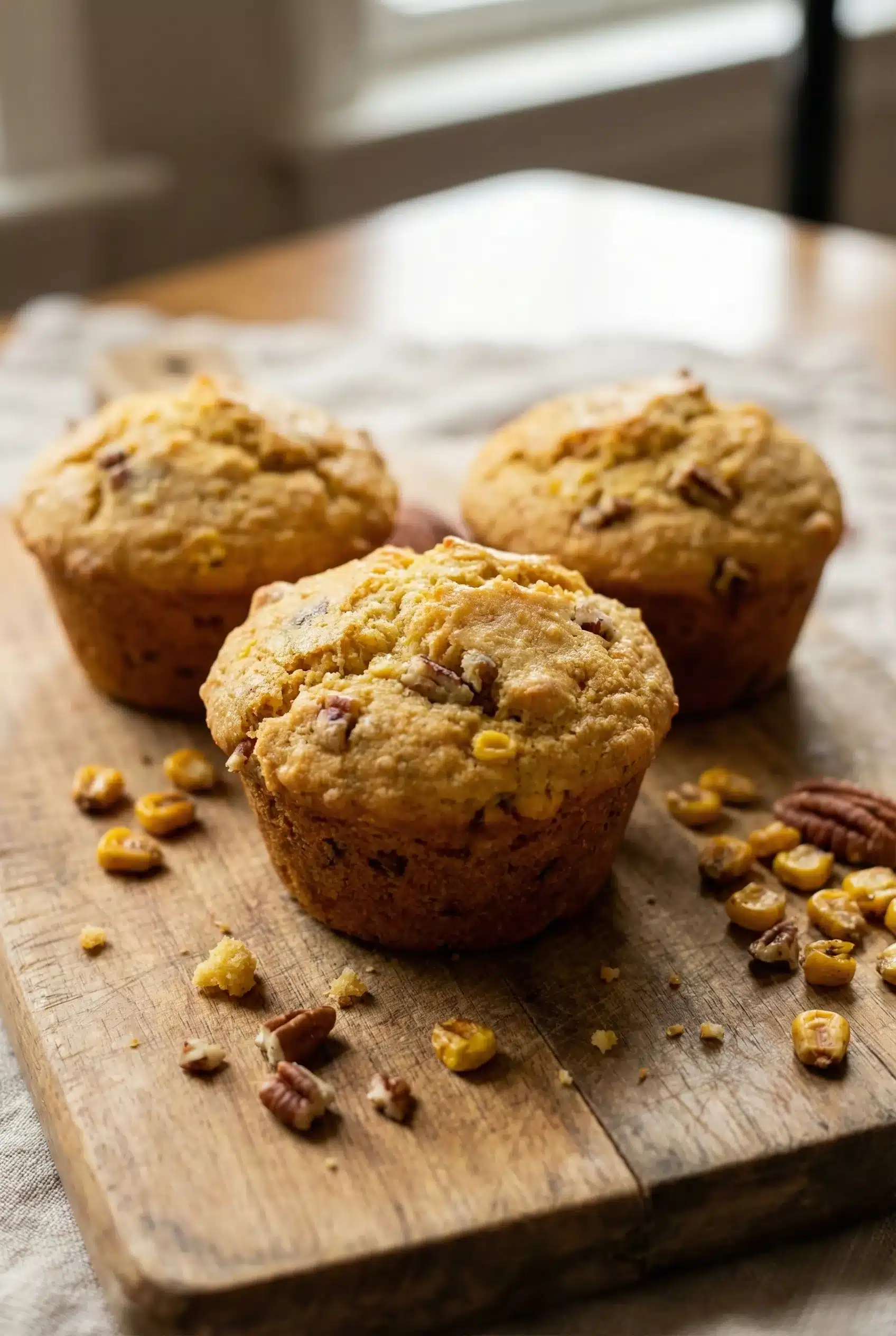 Nutty High Protein Cornbread Muffins for Healthy Indulgence 1 Featured Image