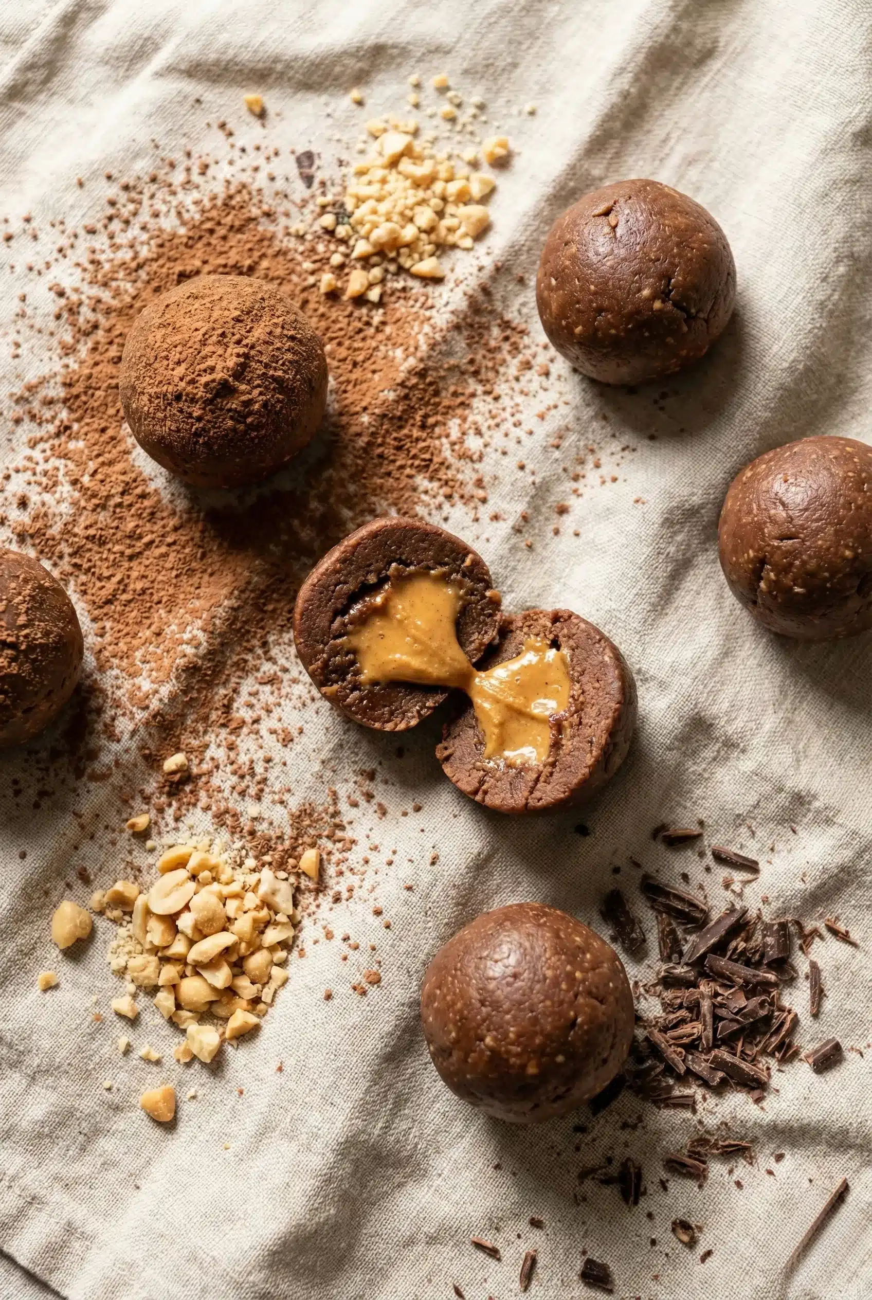 Nutritious Chocolate Peanut Butter Protein Balls in 10 Minutes 3 Article Image