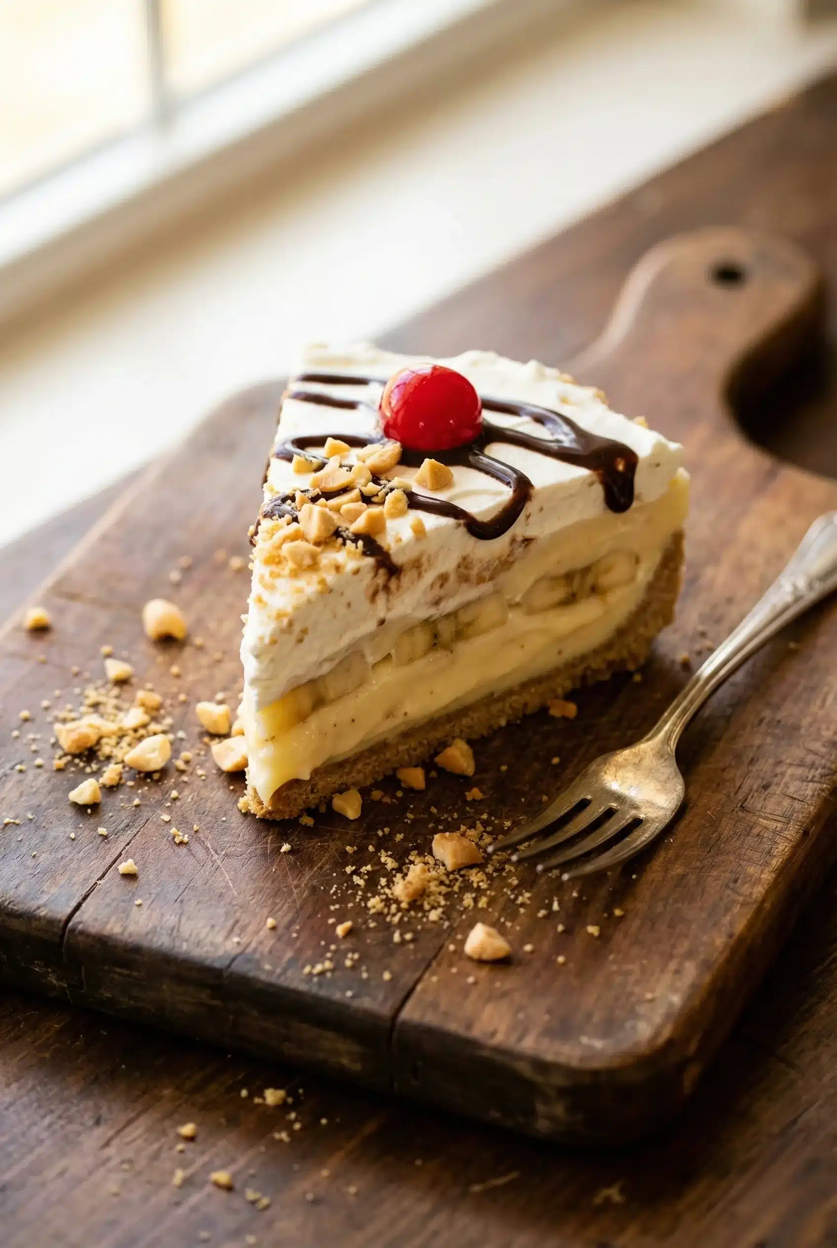 Decadent No Bake Banana Split Cake Delight 3 Article Image