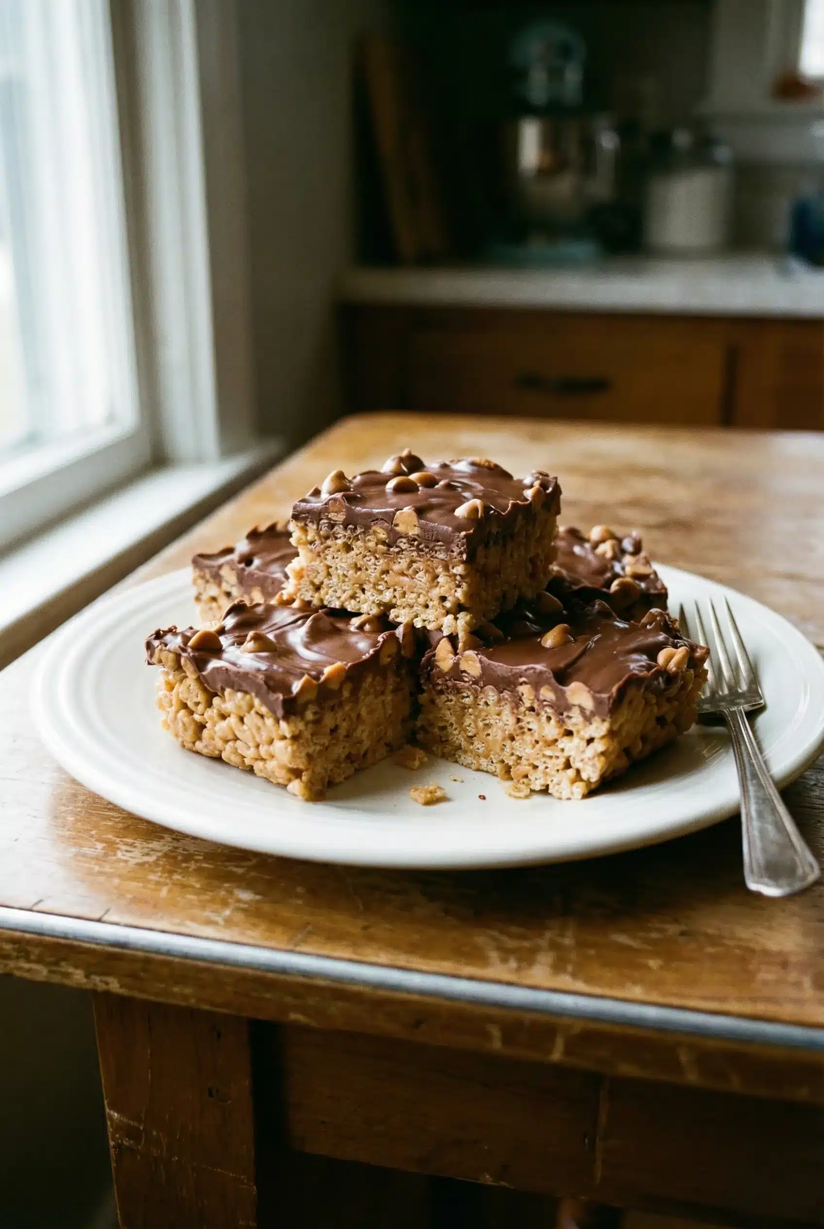 Decadent Scotcheroos: Chewy, Crunchy, Chocolatey Bliss 1 Featured Image